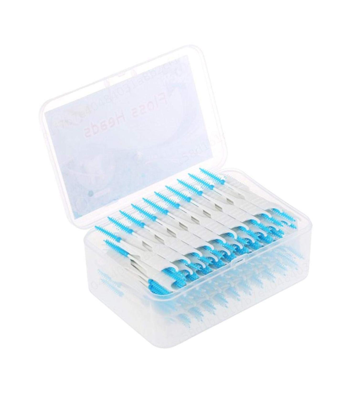 Buy Licon Soft Silicone Tooth Floss & Interdental Brush - 150 Disposable Toothpicks for Optimal Oral Care | International Shipping - Buy Online on GoSupps.com