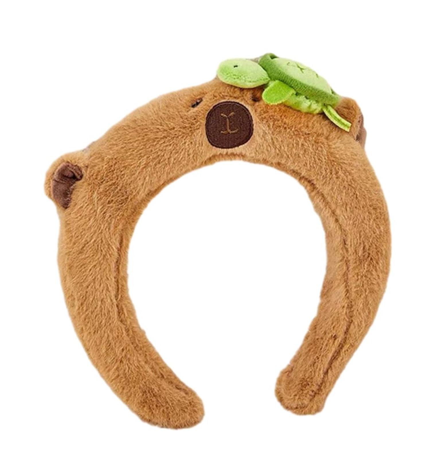 JSGHGDF Capybara Charming Hair Bands Hair Hoop Simple Headbands Hairband Hair Accessories Hair Bands Plush for Girl 4 - Buy Online on GoSupps.com