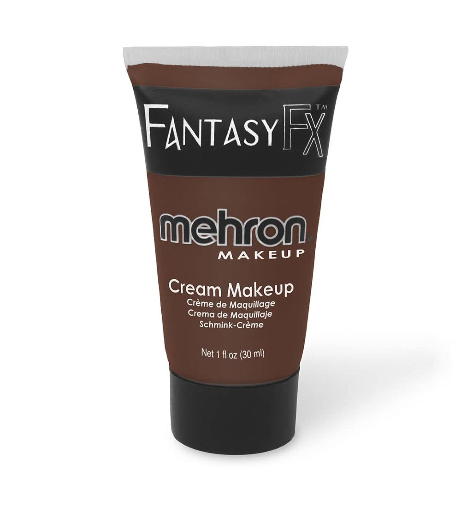 Mehron Fantasy FX - Wolfman Dark Brown Face Paint | High-Quality Makeup for Halloween & Cosplay - Buy Online on GoSupps.com