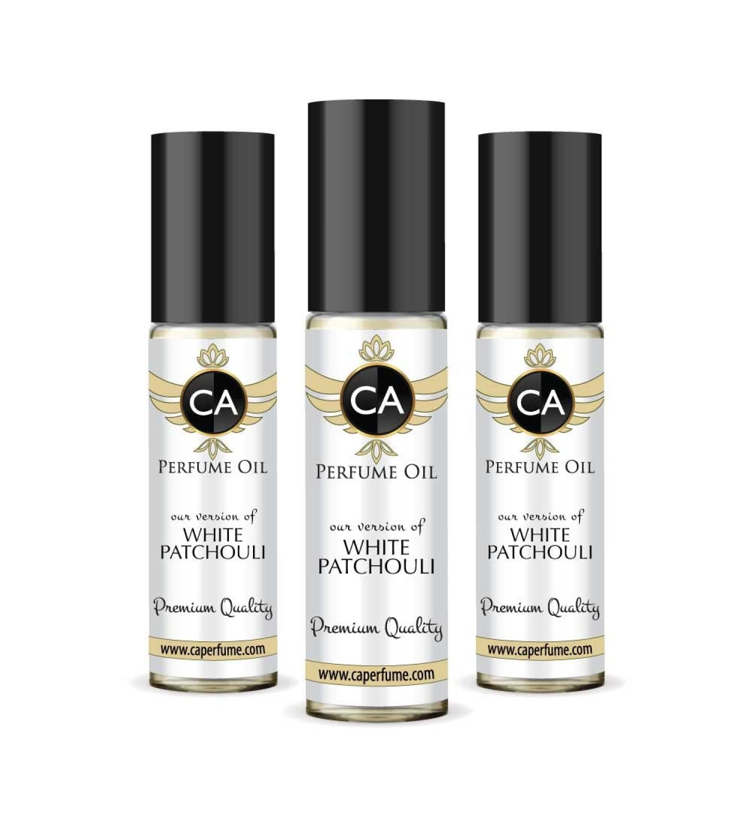 CA Perfume Impression of T. Ford White Patchouli For Women Replica Fragrance Body Oil Dupes Alcohol-Free Essential Aromatherapy Sample Travel Size Concentrated Long Lasting Roll-On 0.3 Fl Oz-X3 - Buy Online on GoSupps.com
