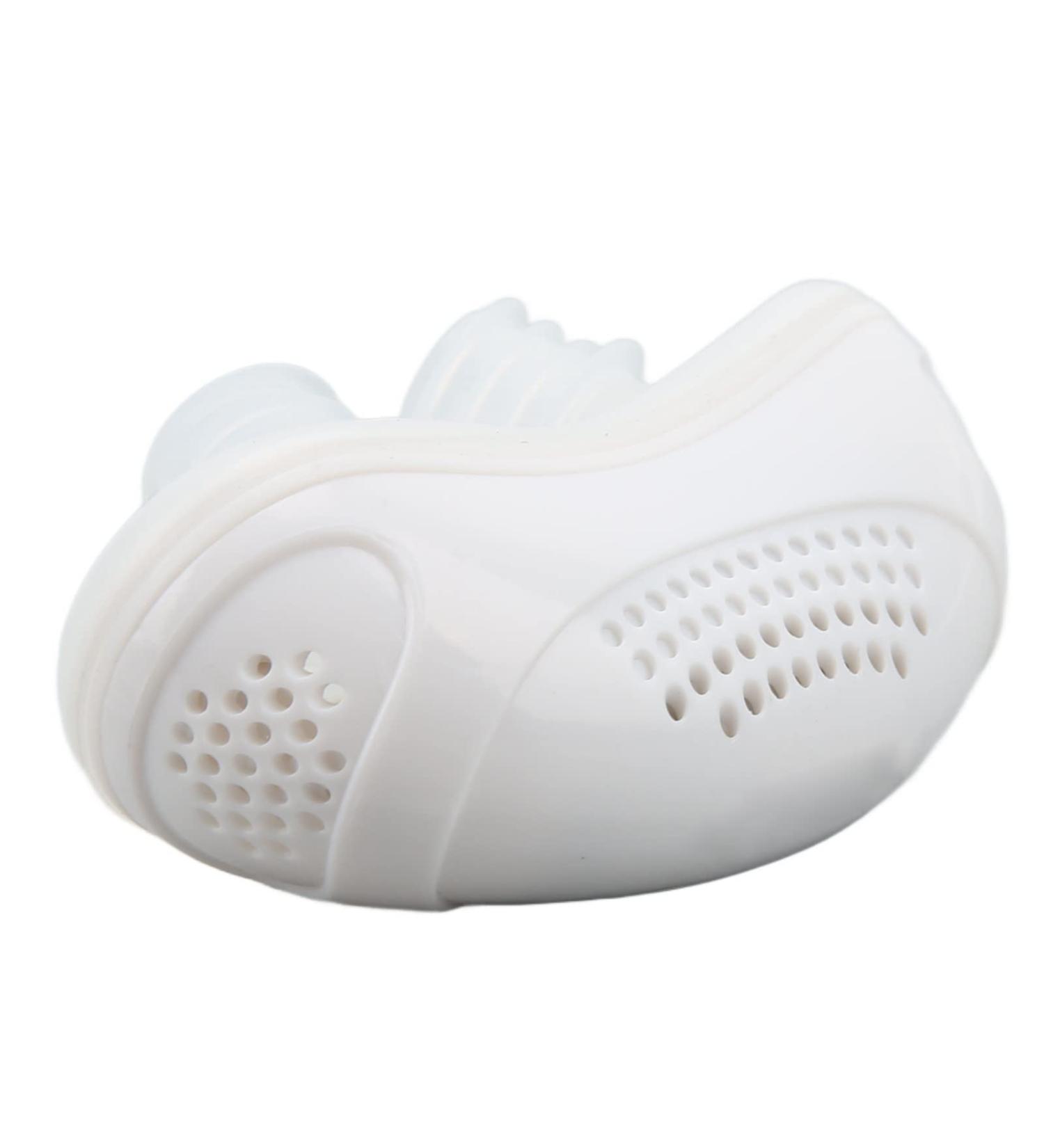 Electric Anti-Snoring Device for Comfortable Sleep - Travel Friendly (White) - Buy Online on GoSupps.com