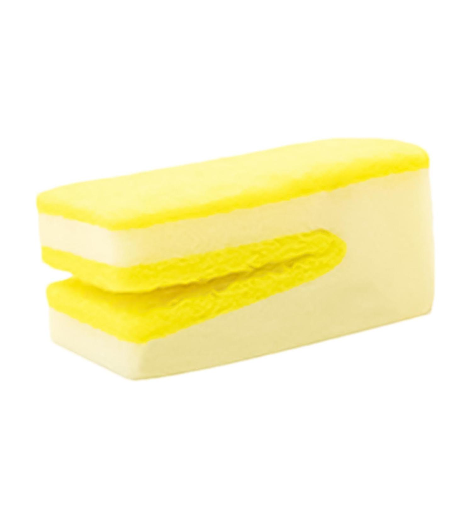 Fovolat Dish Sponges - U-Shaped Dish Scrubber Scouring Pad Non-Scratch Dish Wash Sponge Reusable Scrubbing Sponge for Kitchen Sink Bathroom Toilet Yellow - Buy Online on GoSupps.com