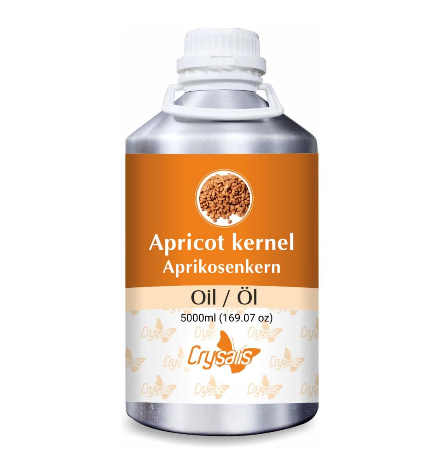 CRYSALIS Crysalis Apricot Kernel Oil (Prunus armeniaca) - 5000 ml/169 Fl oz