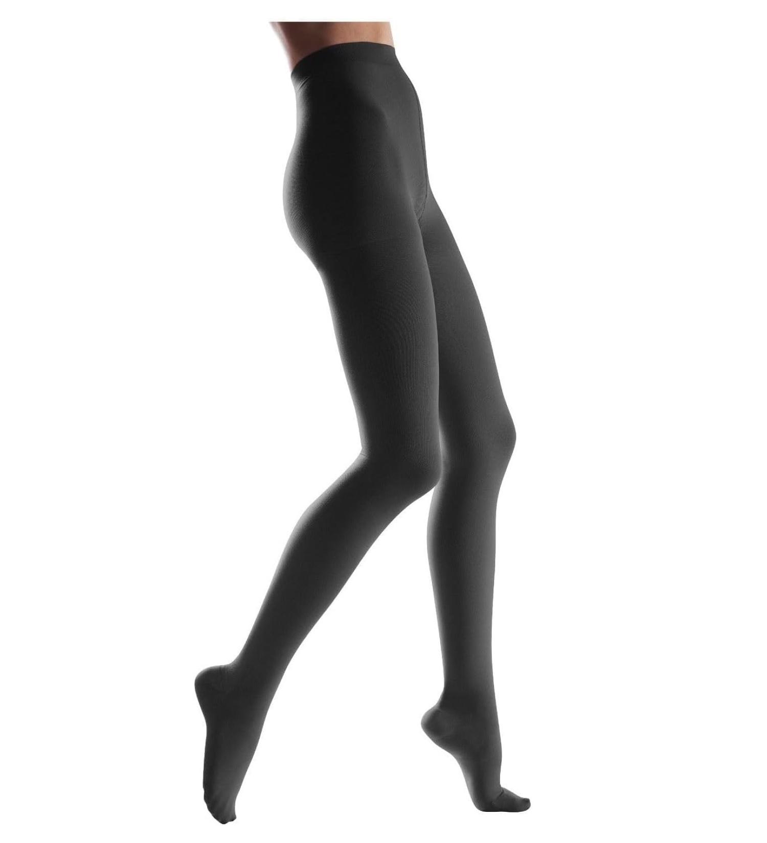 Buy Lauma Medical Compression Tights 23-32 mmHg Class 2 for Varicose Veins - Black M Size Long | Relief for Swelling & Leg Pain | International Shipping - Buy Online on GoSupps.com