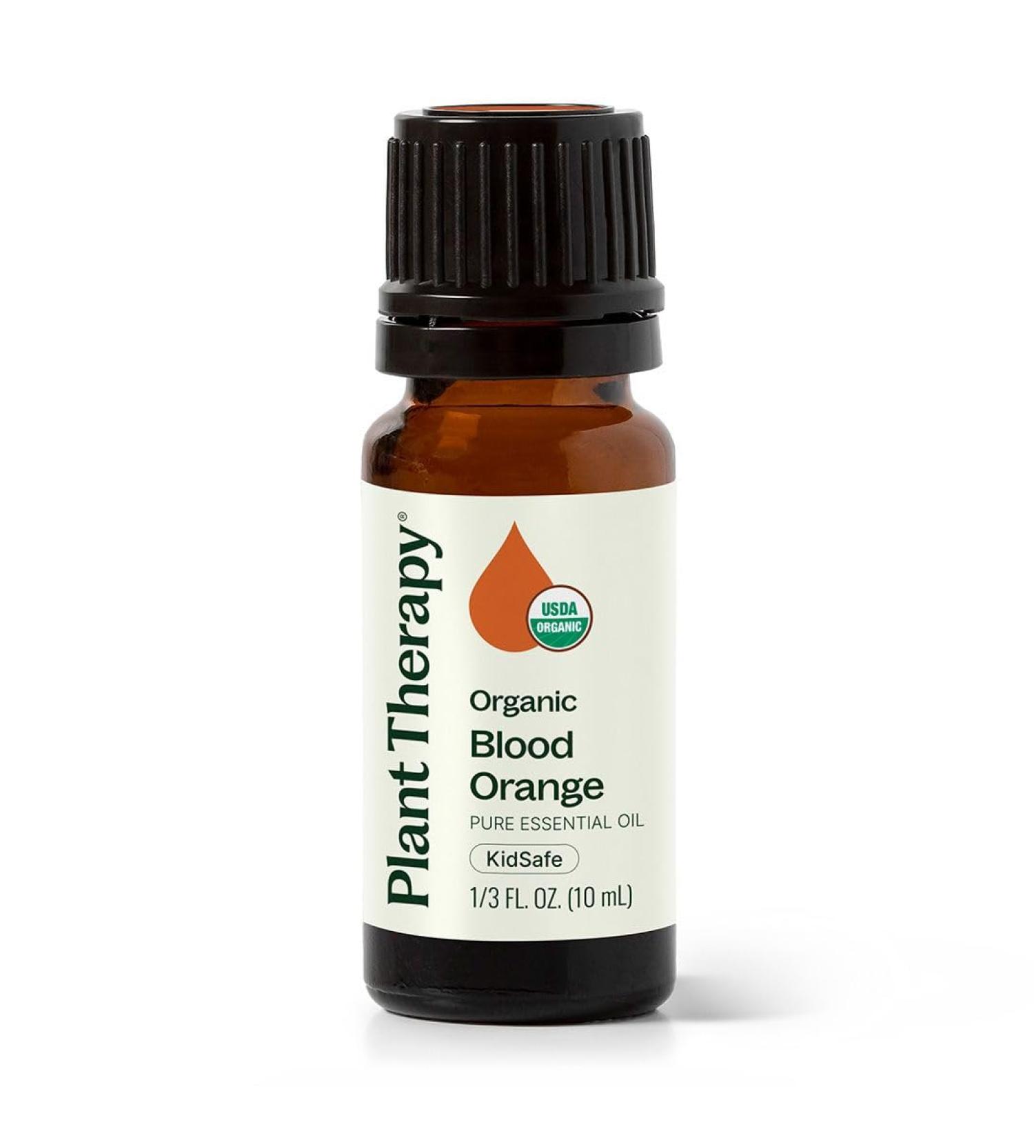 Plant Therapy Blood Orange USDA Organic Essential Oil 10 mL (1/3 oz) 100% Pure Undiluted Therapeutic Grade - Buy Online on GoSupps.com