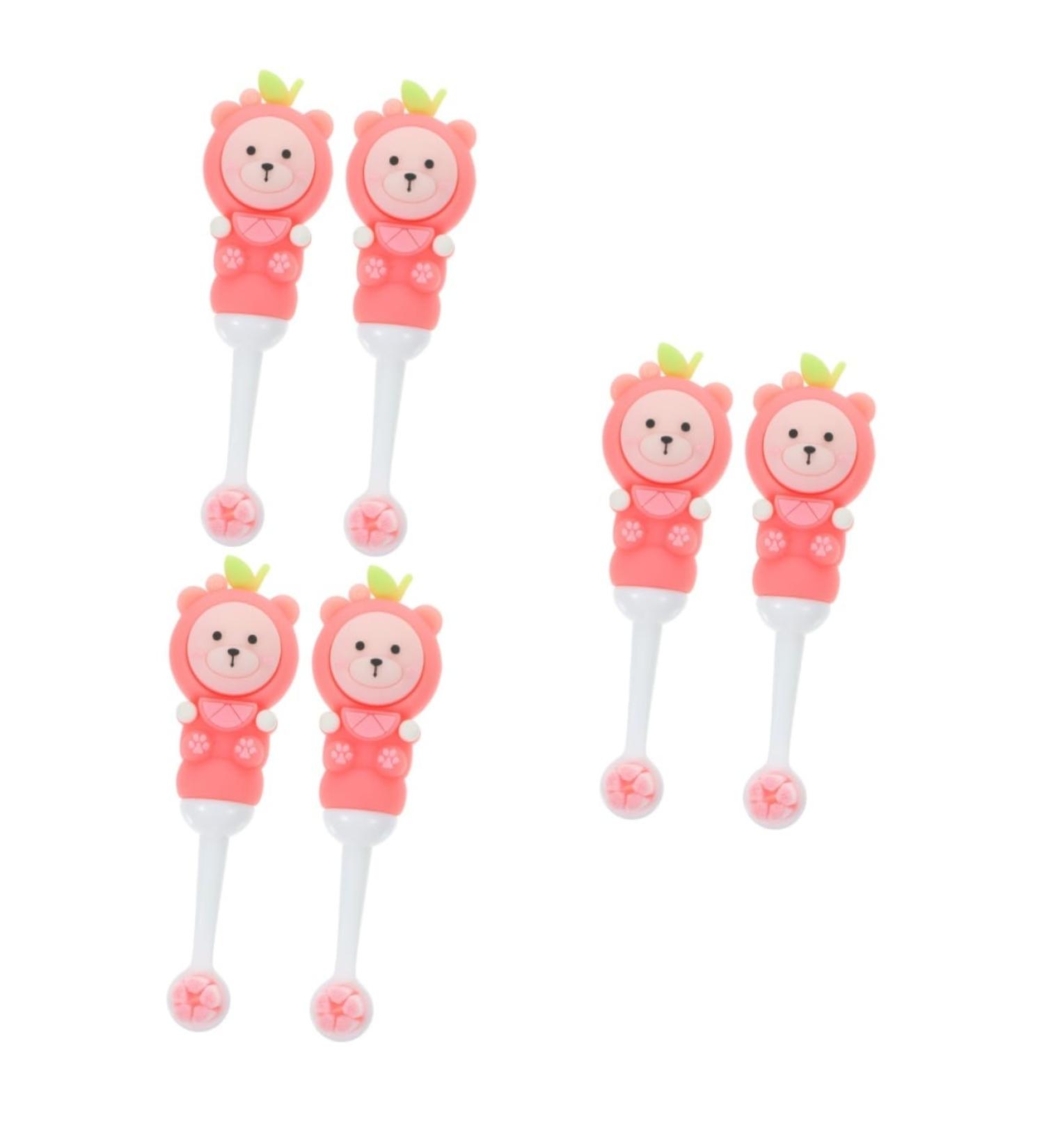 Healeved 6 Pack Children's Soft Bristle Animal Training Toothbrush | Travel-Friendly Oral Care for Kids - Buy Online on GoSupps.com