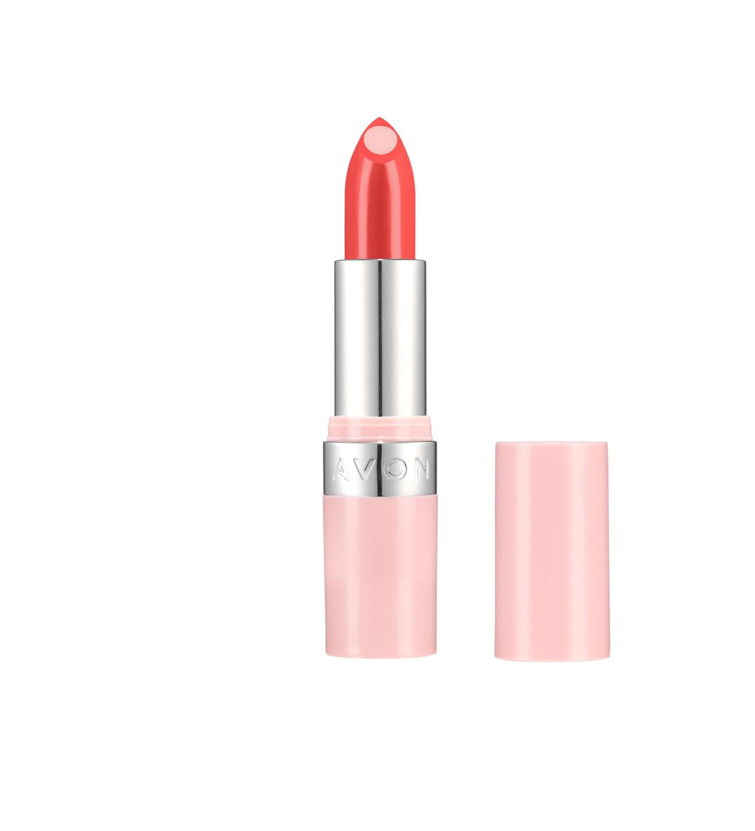 Avon Avon Hydramatic Shine Lipstick with Hyaluronic Core Hydramatic & Plumping 15 Coral Shades