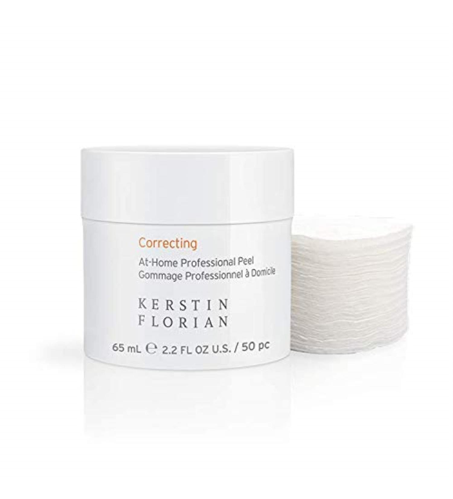 Kerstin Florian Professional Peel - Glycolic & Lactic Acid Exfoliating Pore Pads (50 Pads) | At-Home Skincare Solution | International Shipping - Buy Online on GoSupps.com