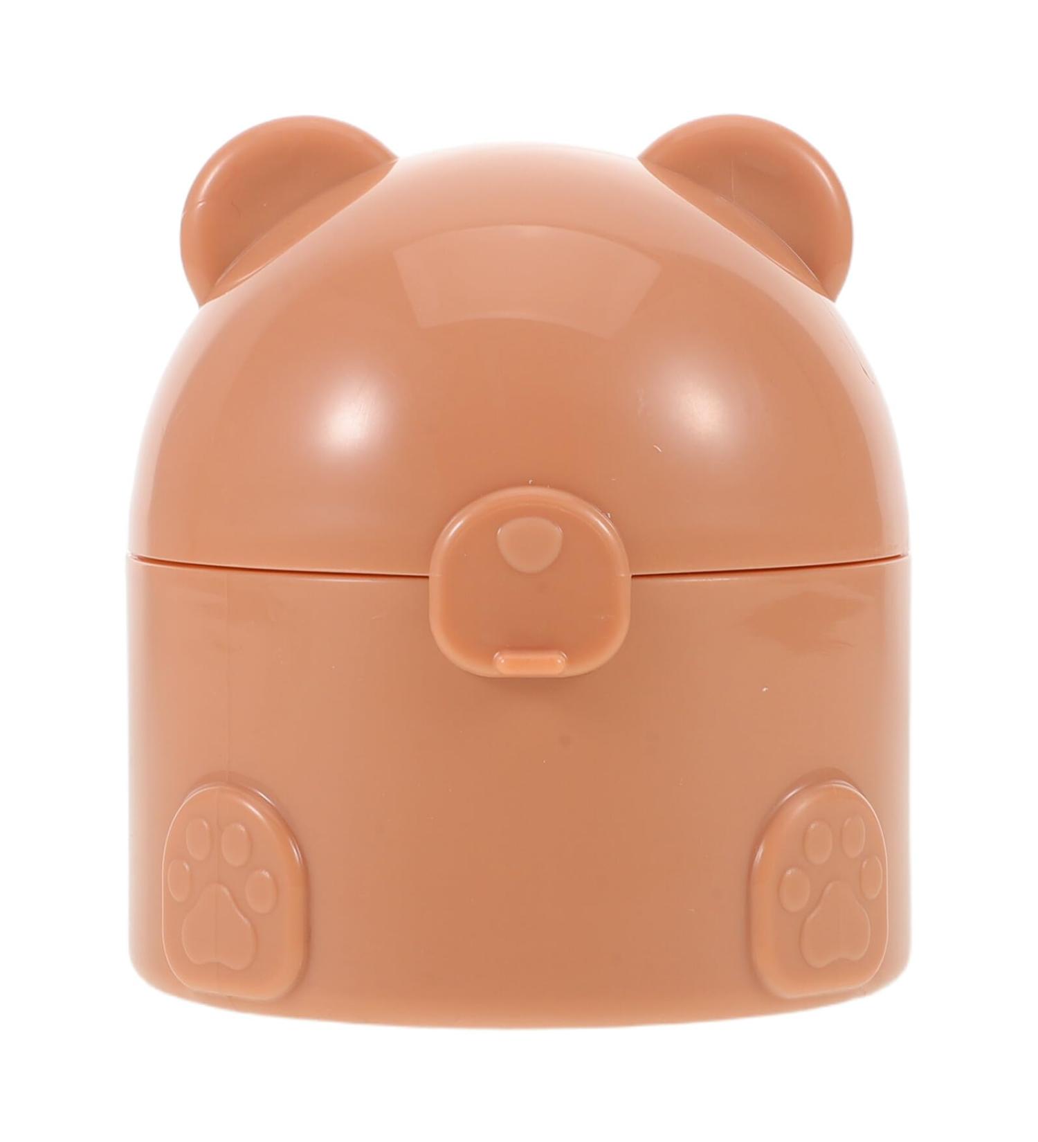 ERINGOGO 50g tui Poudre Portable Mod le Ours Bo te Rechargeable Vide pour Poudre R cipient de Voyage pour Gar on Fille Usage Domestique et Ext rieur - Buy Online on GoSupps.com