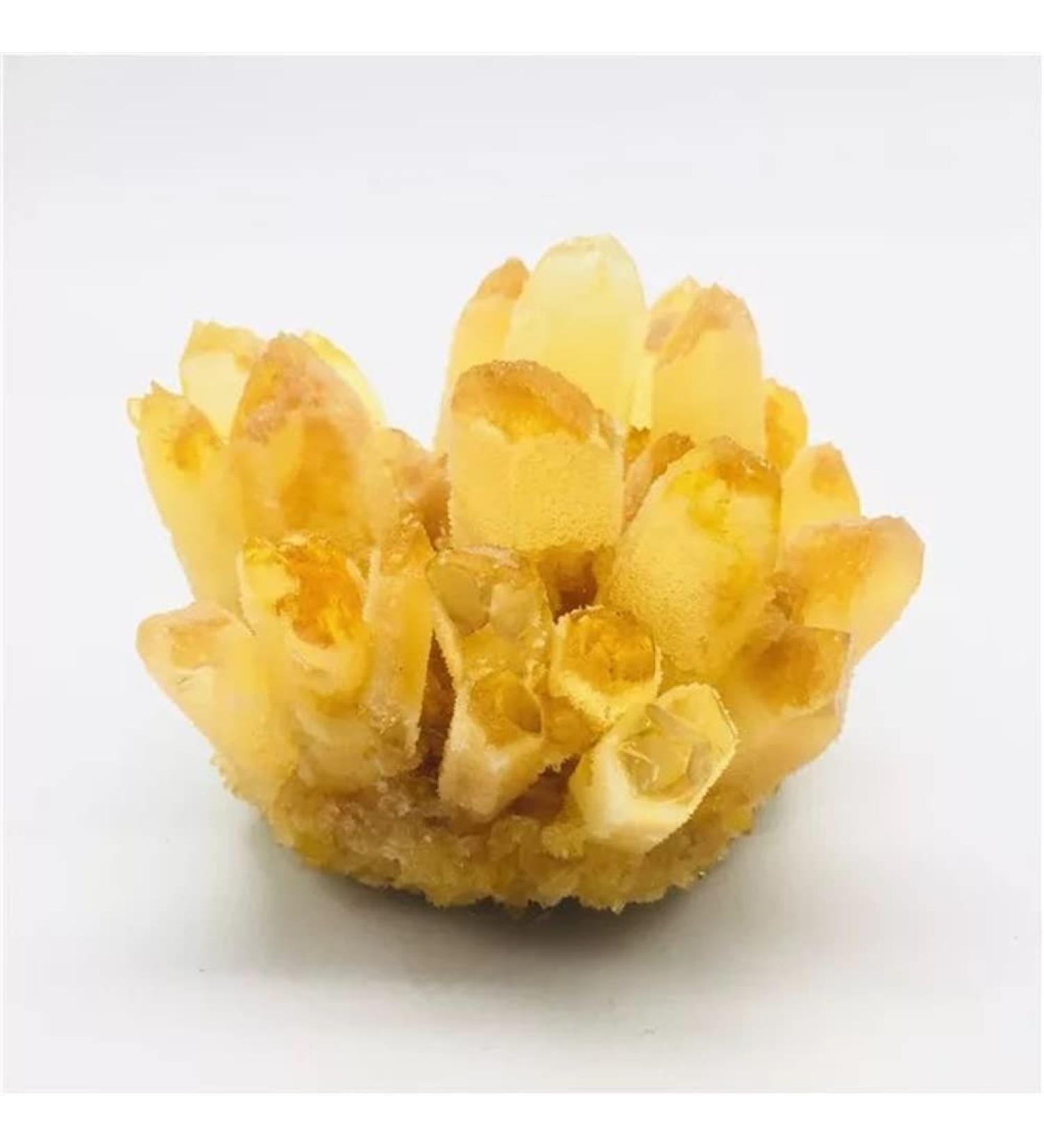 400g-700g Natural Yellow Phantom Quartz Stone Crystal Cluster for 1pc Feng Shui Decoration Crystal Cluster (Size : 1PC 610G-700G) - Buy Online on GoSupps.com