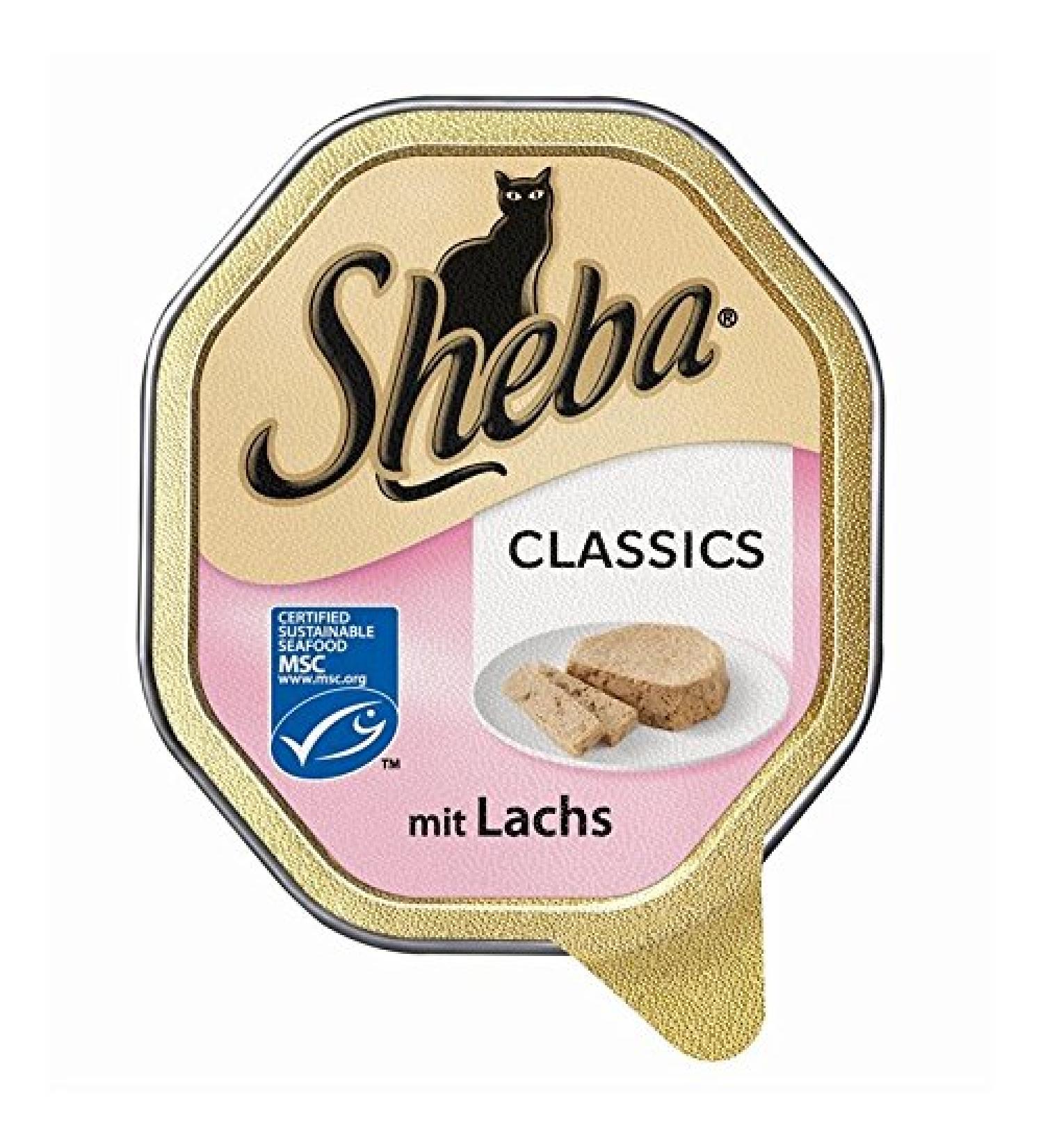 Sheba Sheba Bol Classics au saumon 36 x 85 g