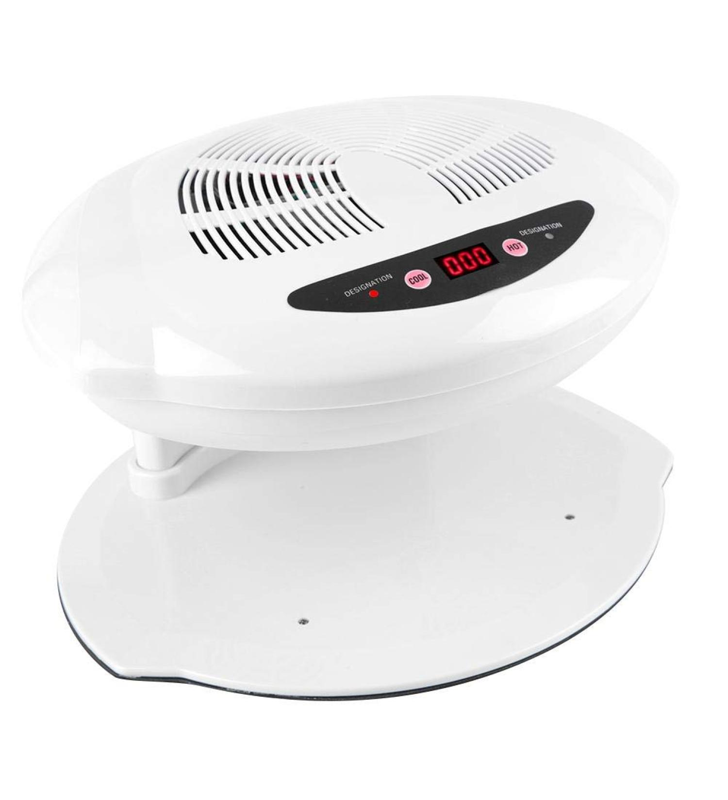 Manicure Dryer - Hot & Cold Air Nail Drying Fan | Warm Cool Nail Tool (White01) - Fast International Shipping - Buy Online on GoSupps.com