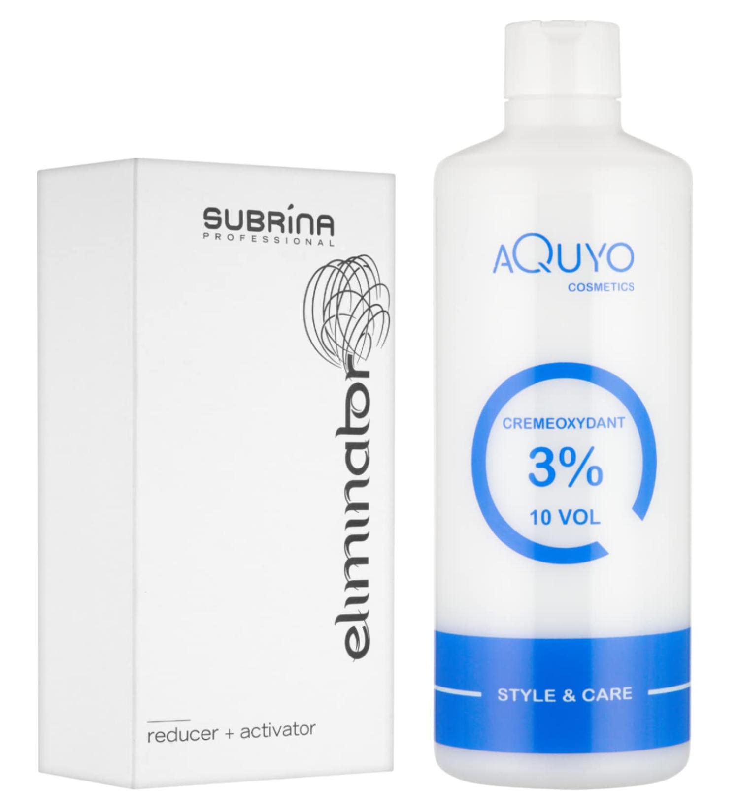 Eliminator Hair Color Remover + 3% Cream Oxide Developer 500ml | Gentle Formula for Safe Removal of Artificial Color Pigments | Paraben-Free & No Bleaching Agents - Buy Online on GoSupps.com