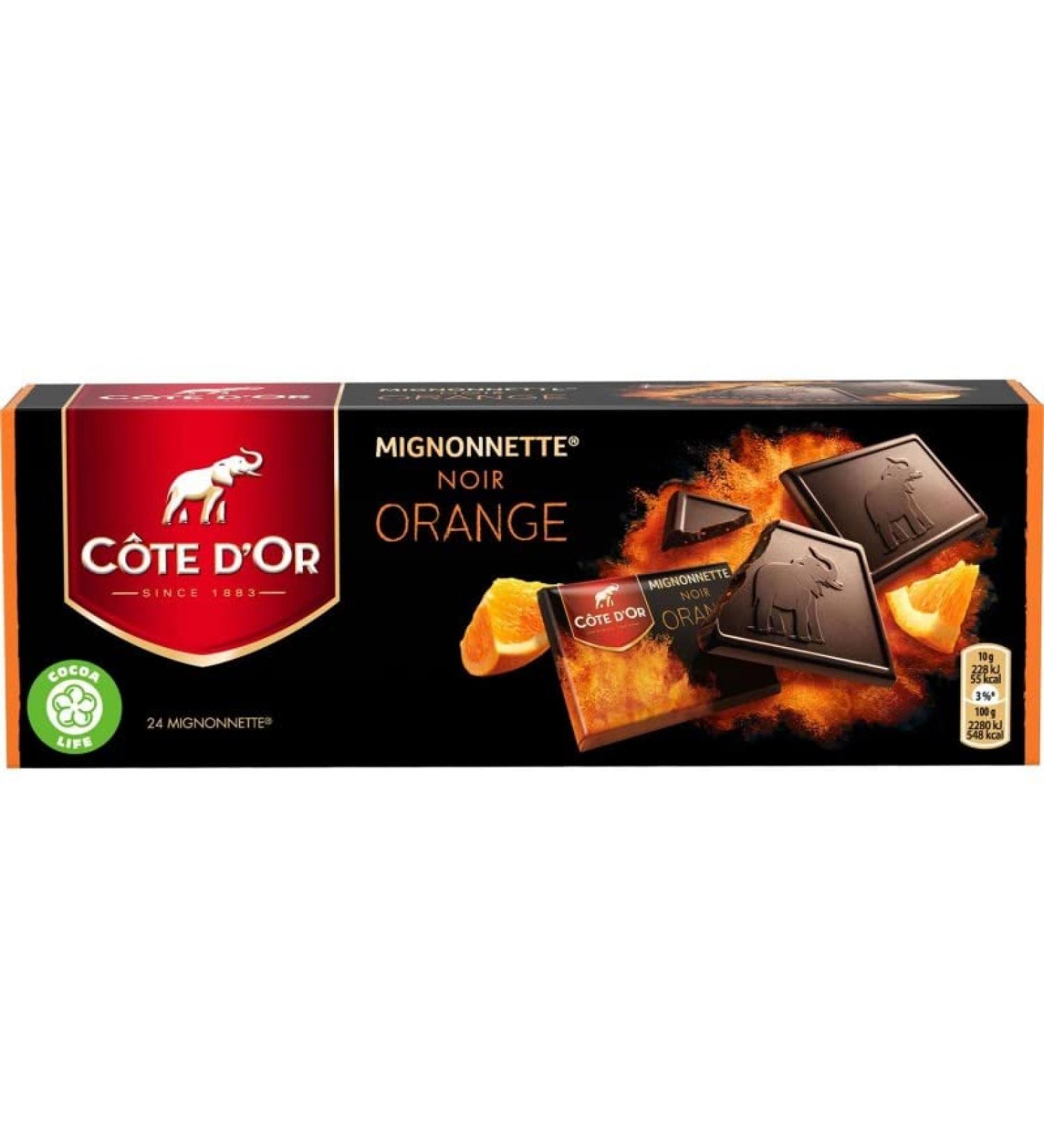 CÔTE D'OR - Set of 3 Dark Chocolate Orange 240 g