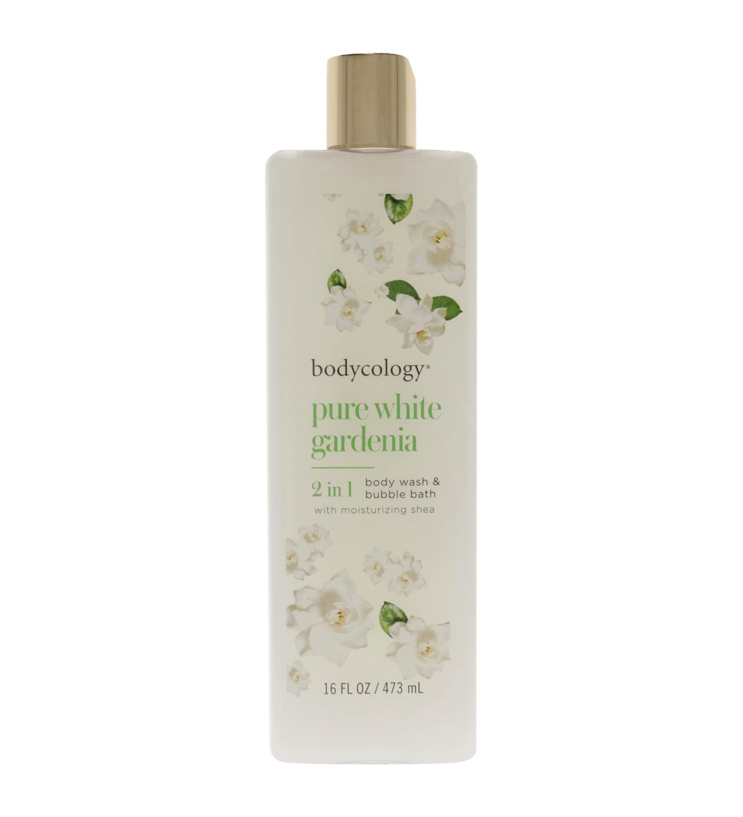 Bodycology Pure White Gardenia Foaming Body Wash (1 Unit) 16 Ounces