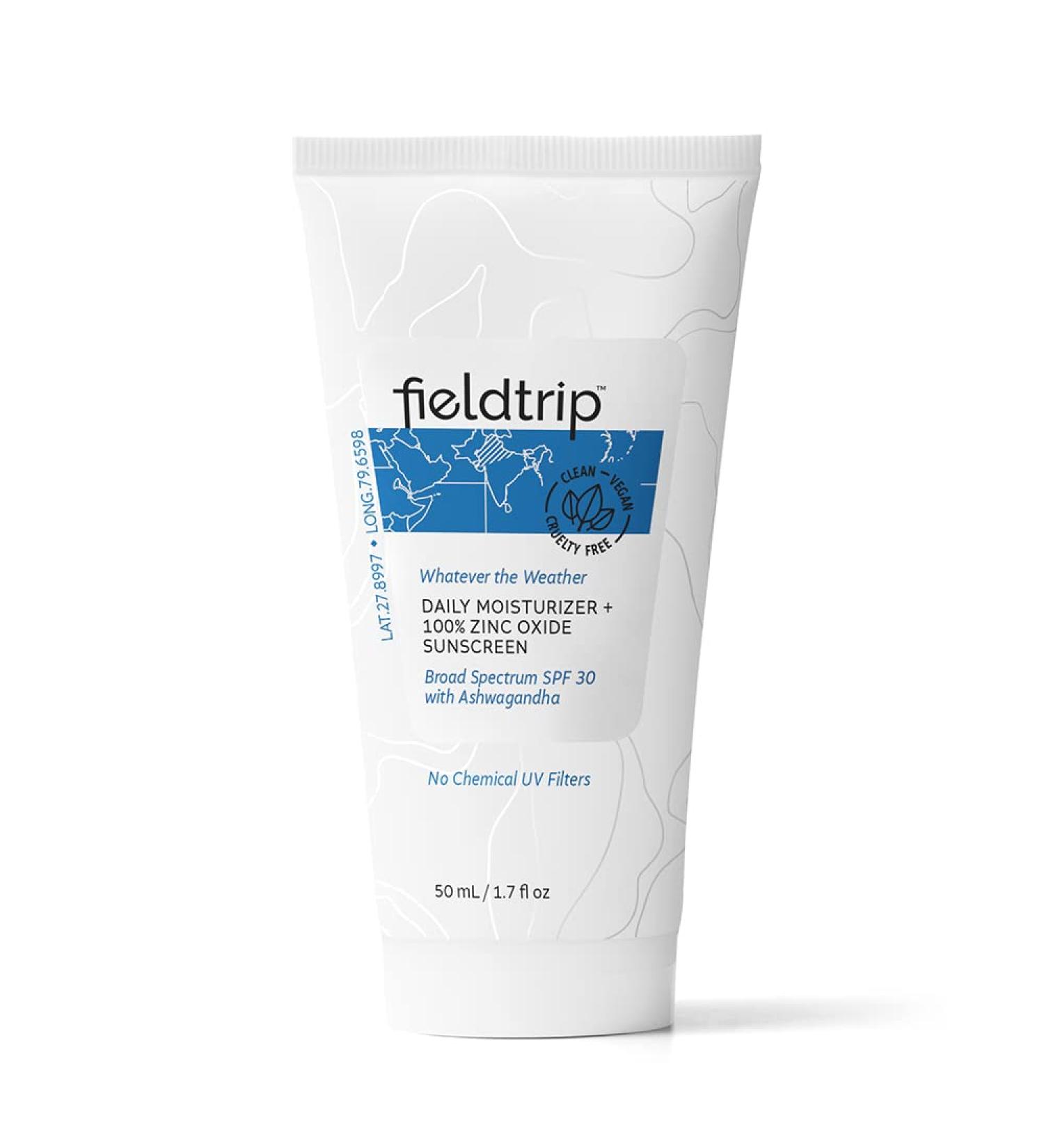 Fieldtrip Whatever the Weather 2-in-1 Daily Moisturizer - Hydrating & Versatile Skincare for All Climates | International Shipping Available - Buy Online on GoSupps.com