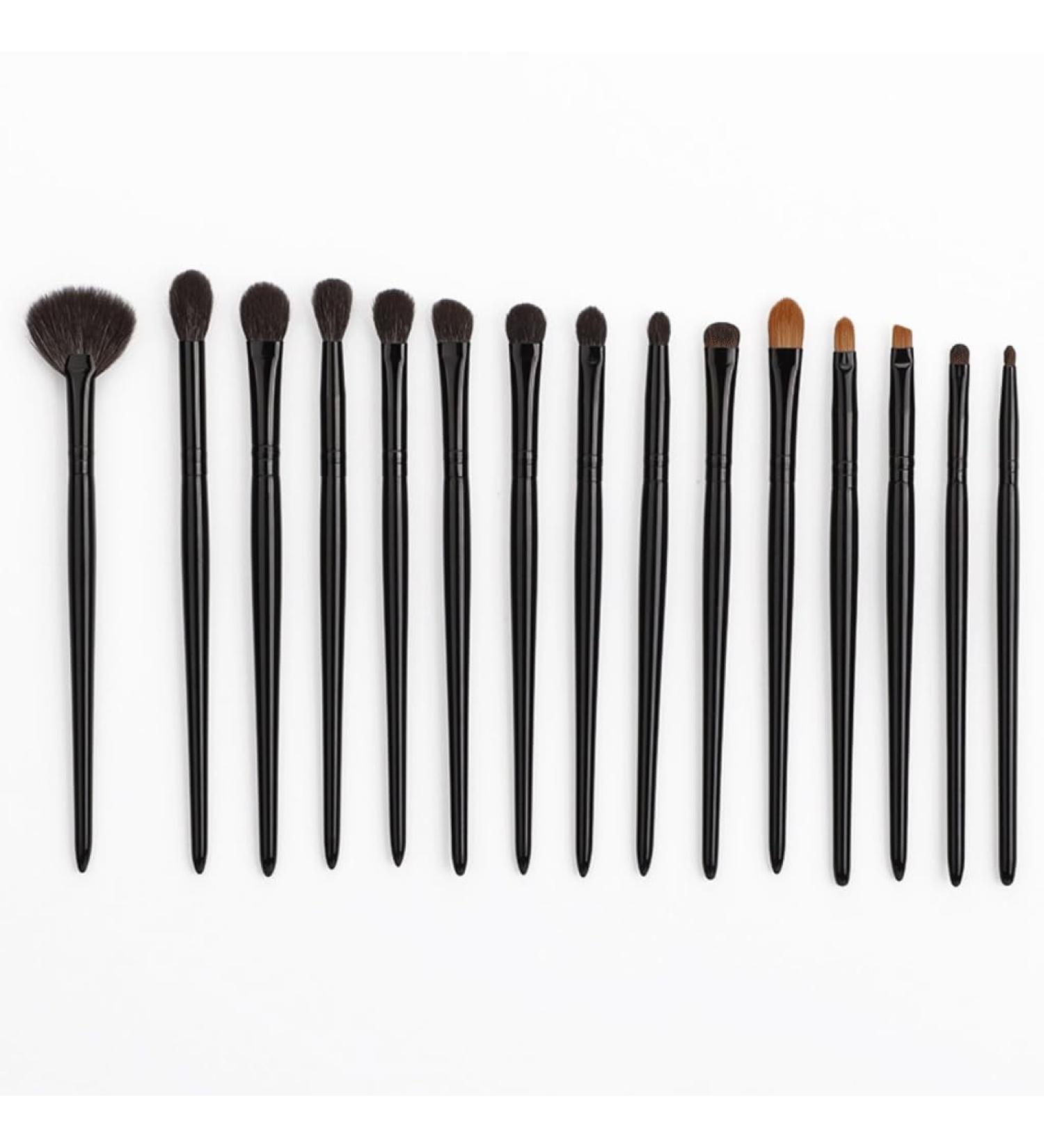 Premium Eye Shadow Brush Set - Makeup Artist Copper Brushes for Flawless Application - Buy Online on GoSupps.com