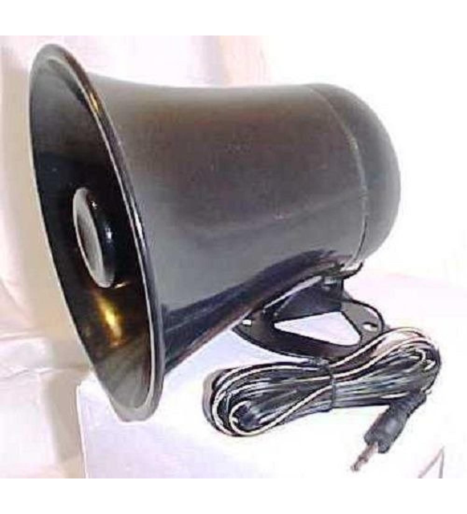 PA Horn Speaker w/Plug & Wire - 5 inch for CB/Ham Radio