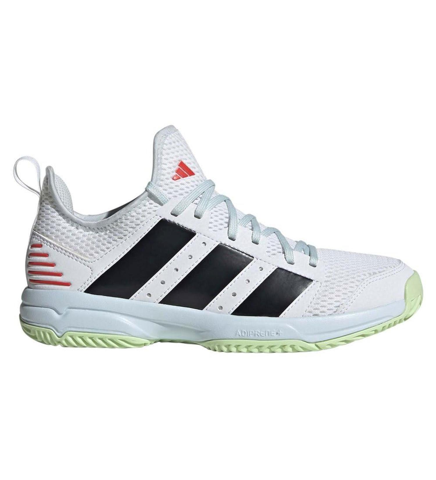 Buy adidas Unisex Kids Stabil Jr Sneaker 39 1/3 EU - Pre-Left Fig Core Black Crystal Jade Stone | International Shipping Available - Buy Online on GoSupps.com