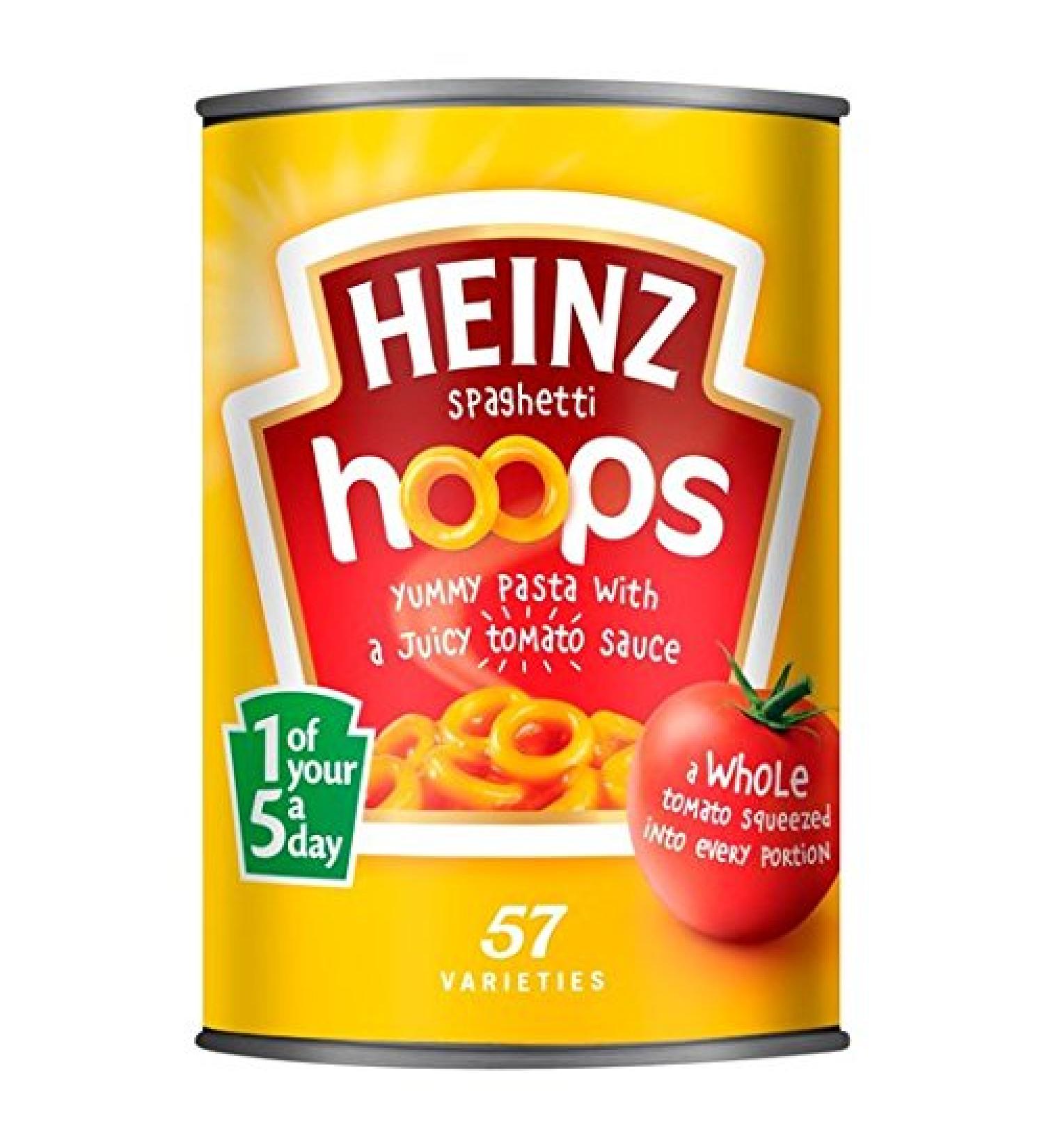 HEINZ HEINZ Spaghetti Hoops in Tomato Sauce 400 g