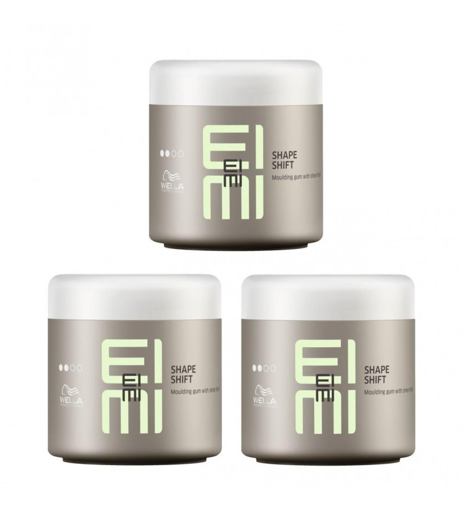 Wella EIMI Shape Shift Professionals Shine Styling Gel 150ml Tubes 3 Pack