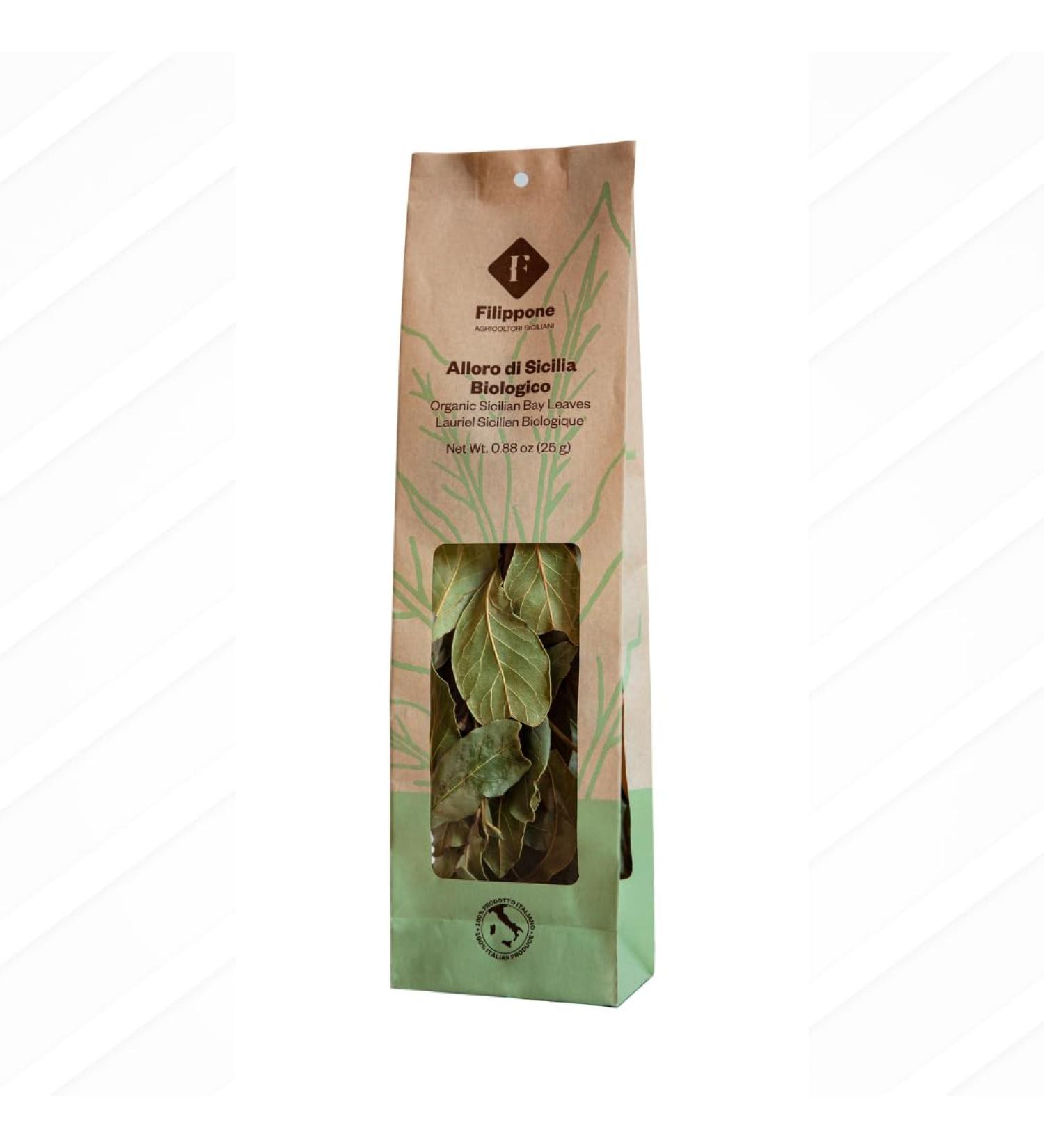 Organic Dried Bay Leaves 25g - Fragrant & Flavorful Seasoning | Artisan Italian Herbs & Spices - Buy Online on GoSupps.com
