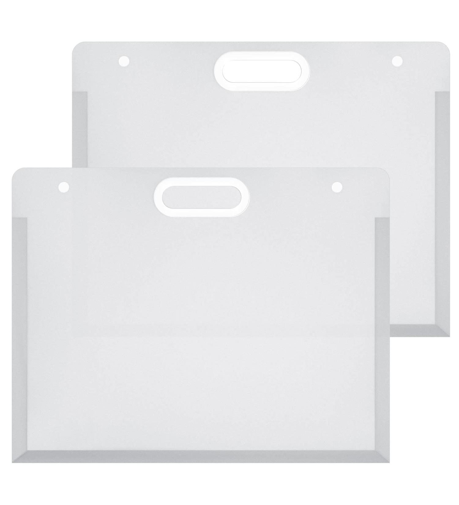 Art Portfolio Bags 17.32 x 14.17 Inches 2 Pieces Portfolio Folder for Artwork Storage Box for Artwork Kids Keepsake Portfolio with Handles Waterproof Kids Portfolio Bag for Kid's Artwork Keepsakes - Buy Online on GoSupps.com