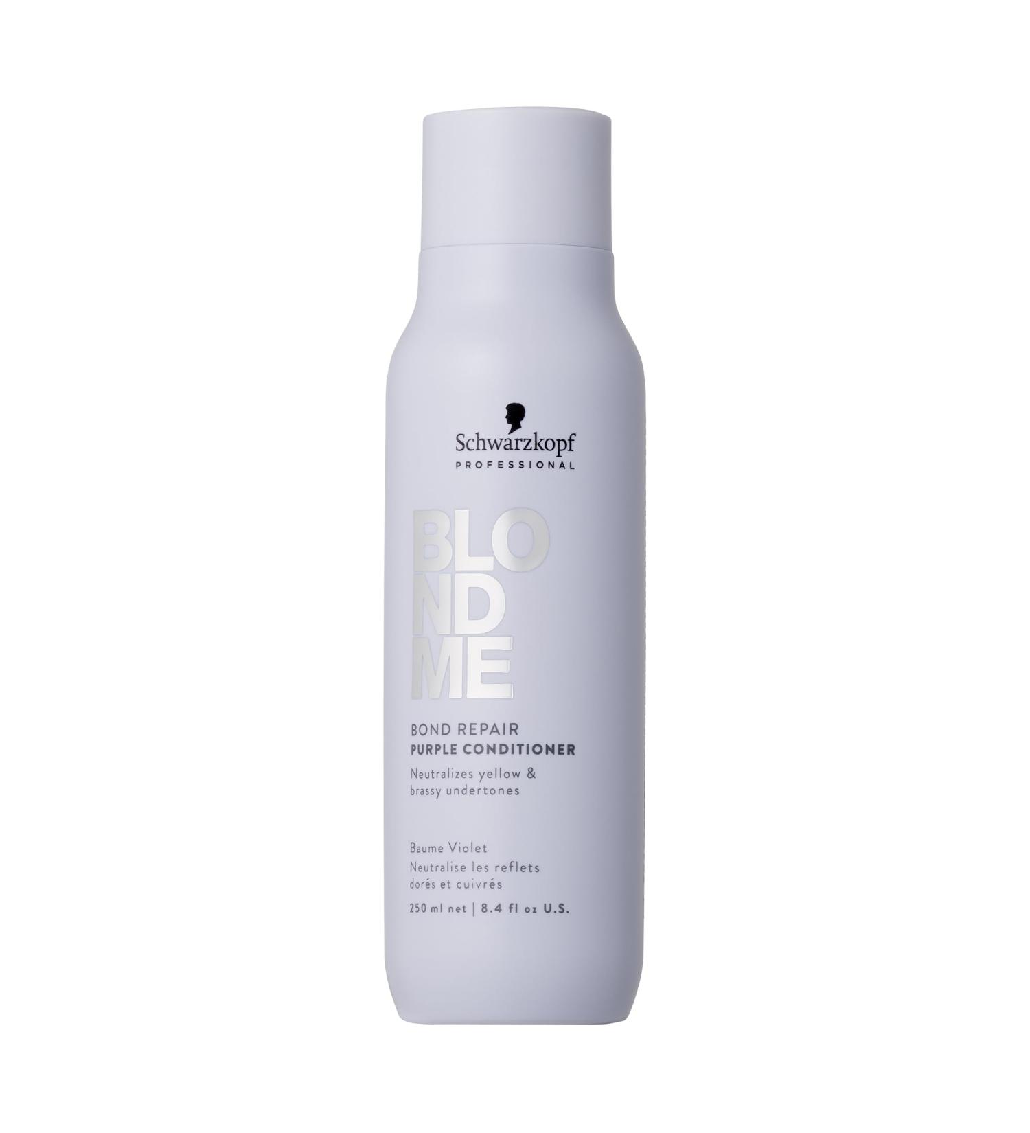 Schwarzkopf Professional BLONDME Bond Repair Purple Conditioner Apr s Shampooing Neutraliser Sous Tons Jaunes Cheveux Color s claircis D color s Profond ment Nourrissant Et D m lant 250 ml - Buy Online on GoSupps.com