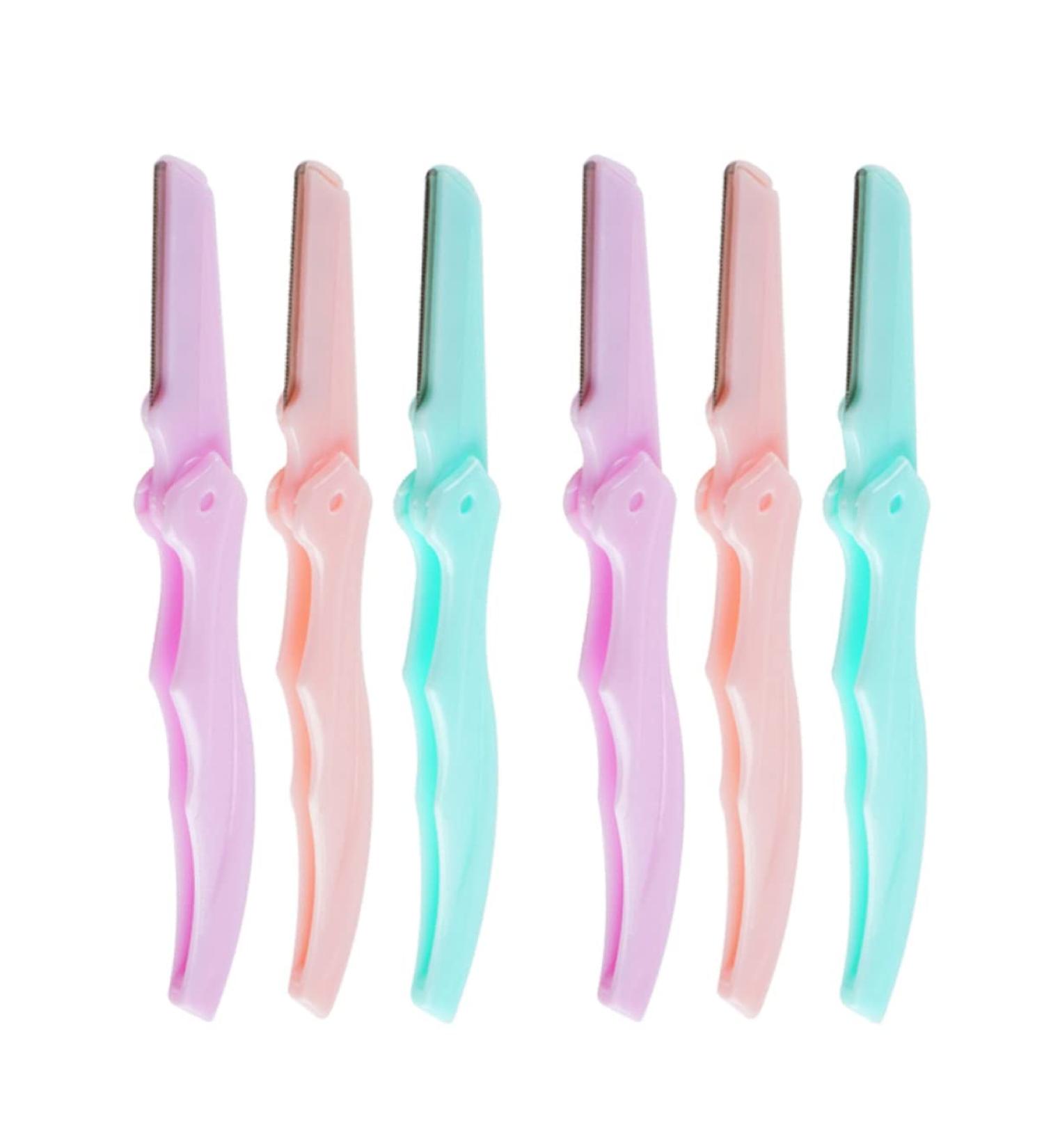 Fomiyes Eyebrow Razor for Women - 6PC Eyebrow Trimmer & Facial Hair Remover | Precision Shaving & Shaping Tools - Buy Online on GoSupps.com