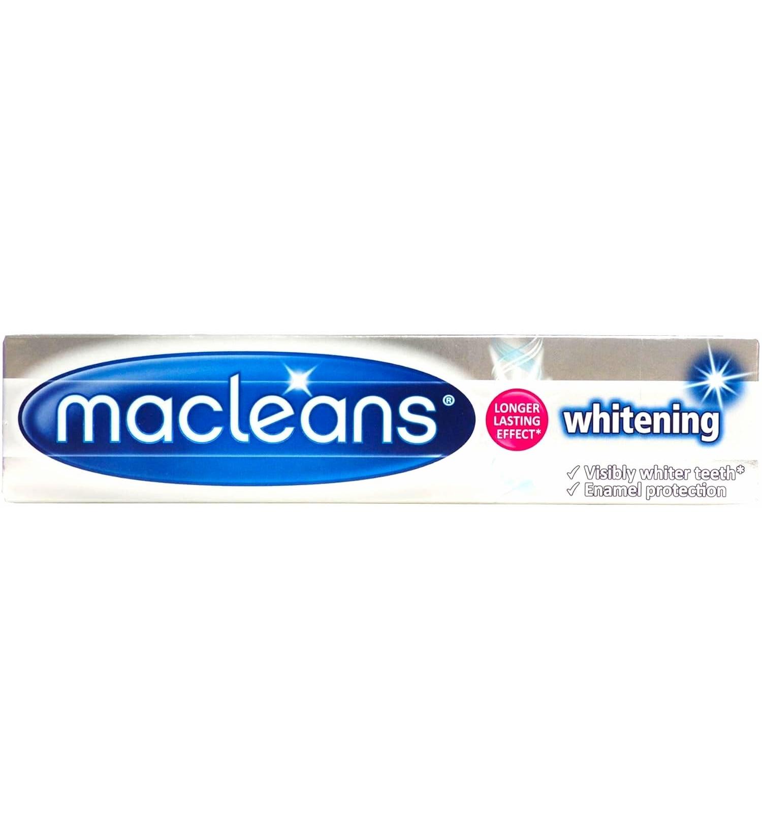 Macleans Whitening Toothpaste 100ml Pack of 1 - Buy Online on GoSupps.com