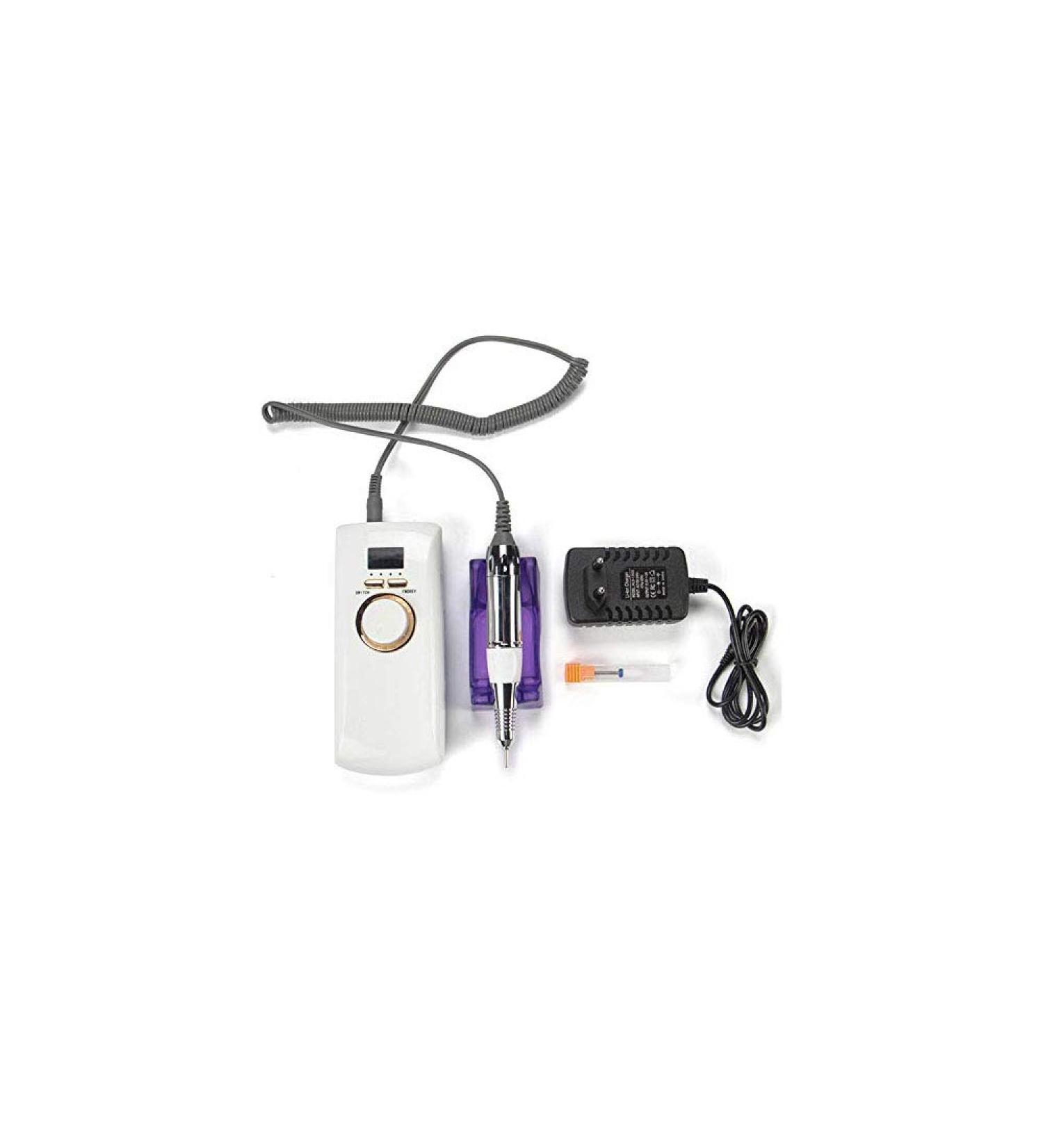 Portable Rechargeable 30000RPM Electric Nail Drill Machine Professional E File Nail Drill Kit Manicure Pedicure Polishing Grinding Set for Acrylic Gel Nails Or Salon Home DIY Use - Buy Online on GoSupps.com