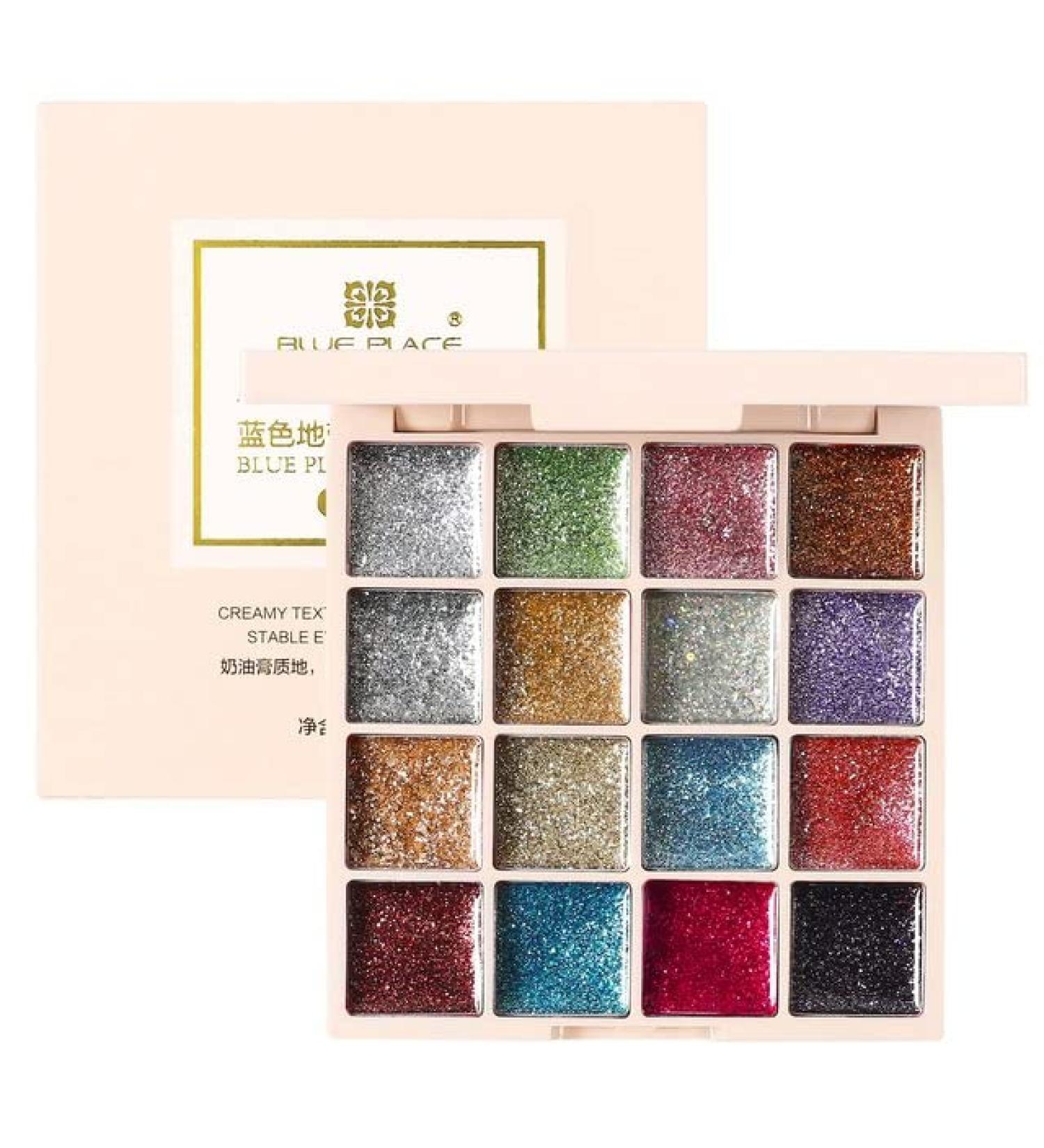 16 Colors Glitter Gel Nail Polish Solid Gel Polish Shiny Black Silver Pink Blue Purple Gel Polish Kit UV LED Soak Off Nail Gel - (Color: 6) - Buy Online on GoSupps.com