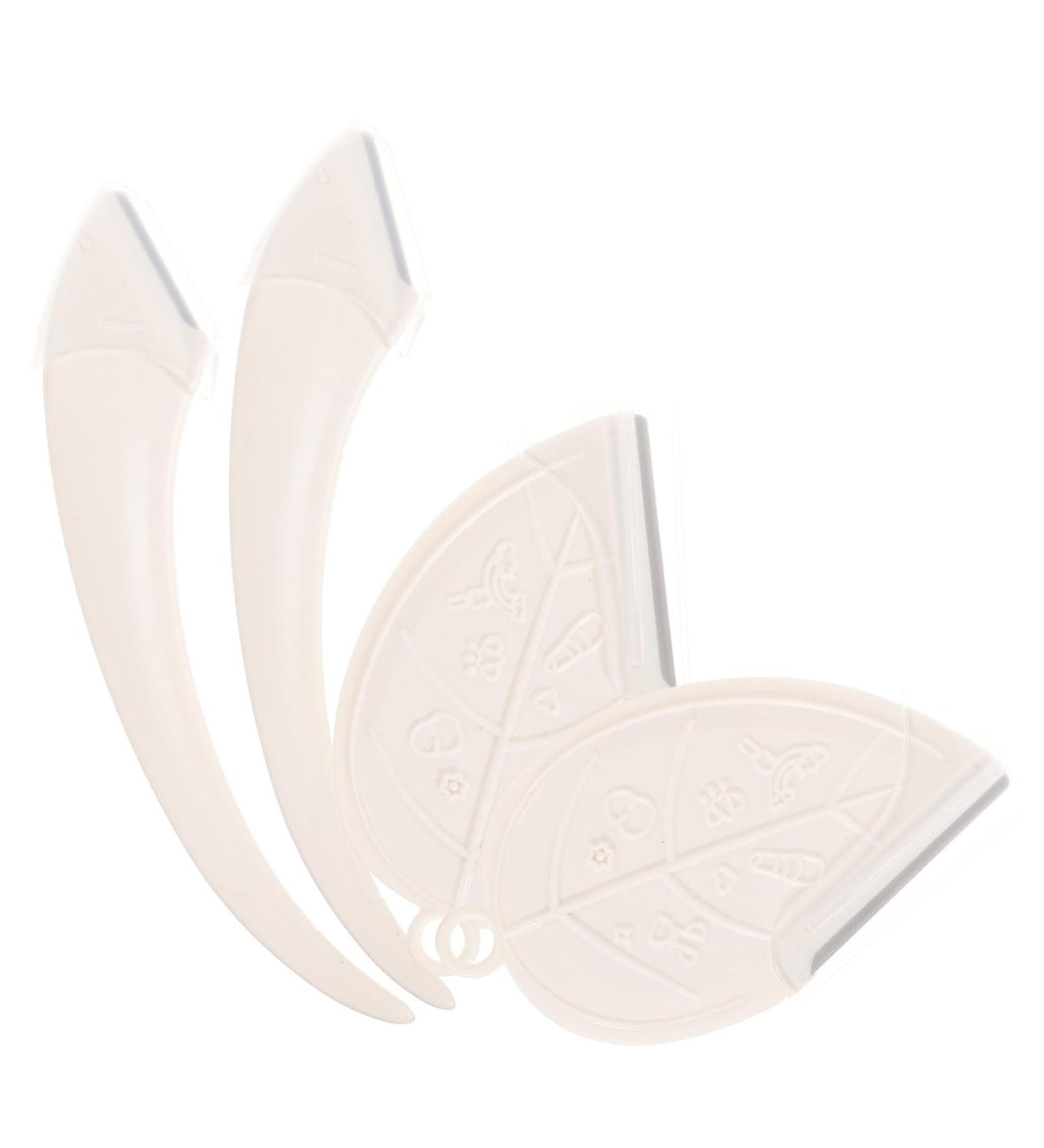 COOPHYA 4-Piece Women's Painless Face Hair Removal Kit - Eyebrow Cutter Hair Remover & Shears - Buy Online on GoSupps.com
