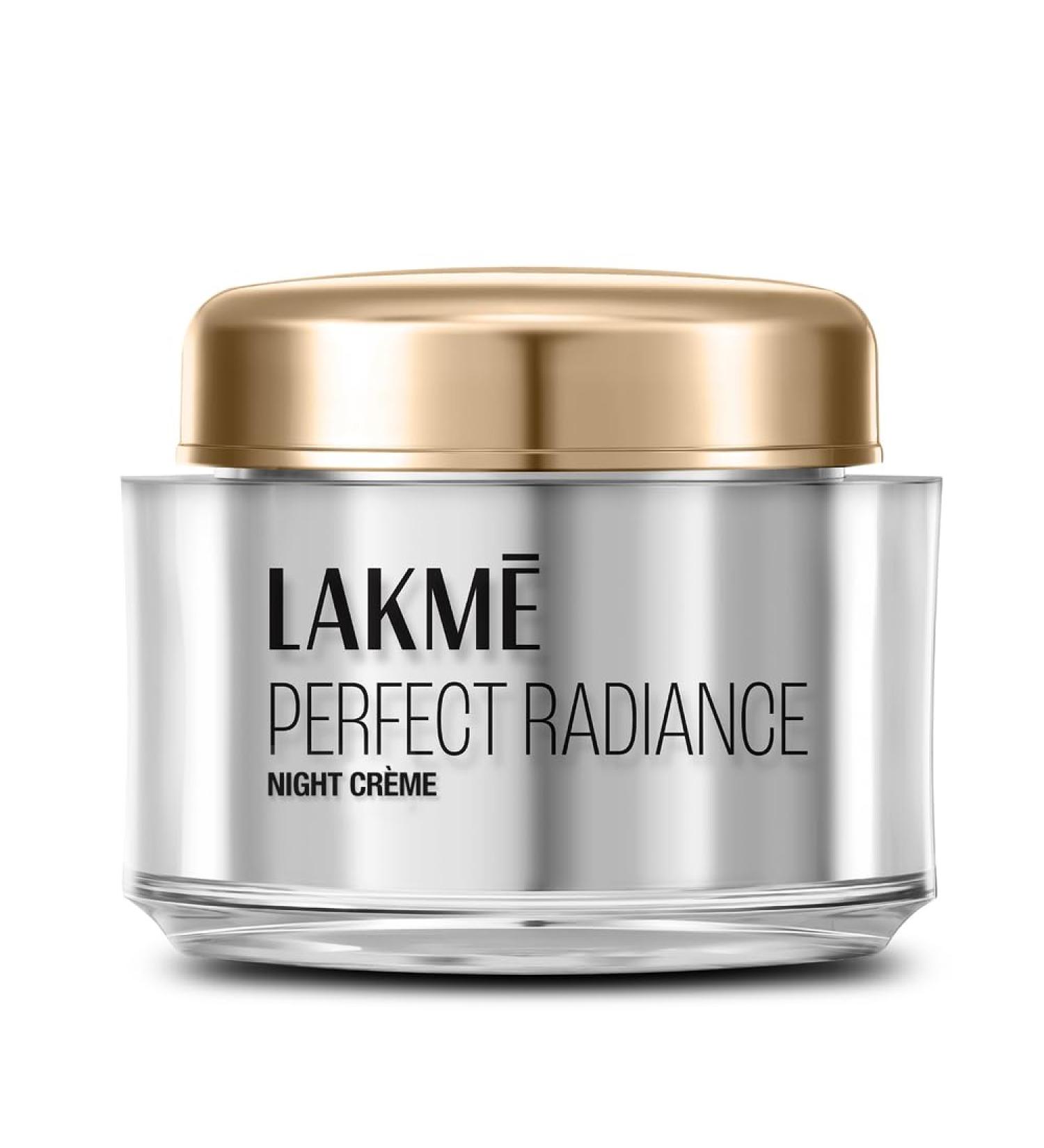 Lakme Absolute Perfect Radiance Skin Lightening Night Creme 50 g - Buy Online on GoSupps.com