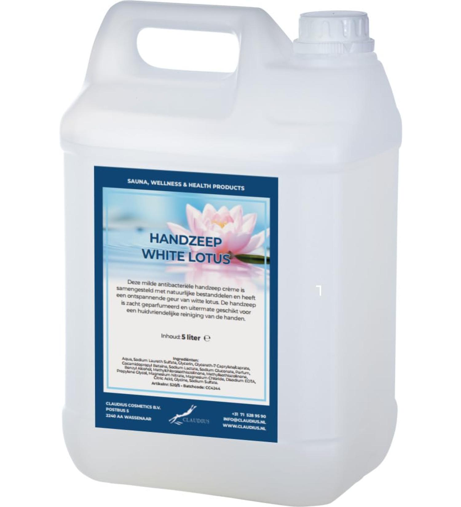 Claudius White Lotus Hand Soap 5 l