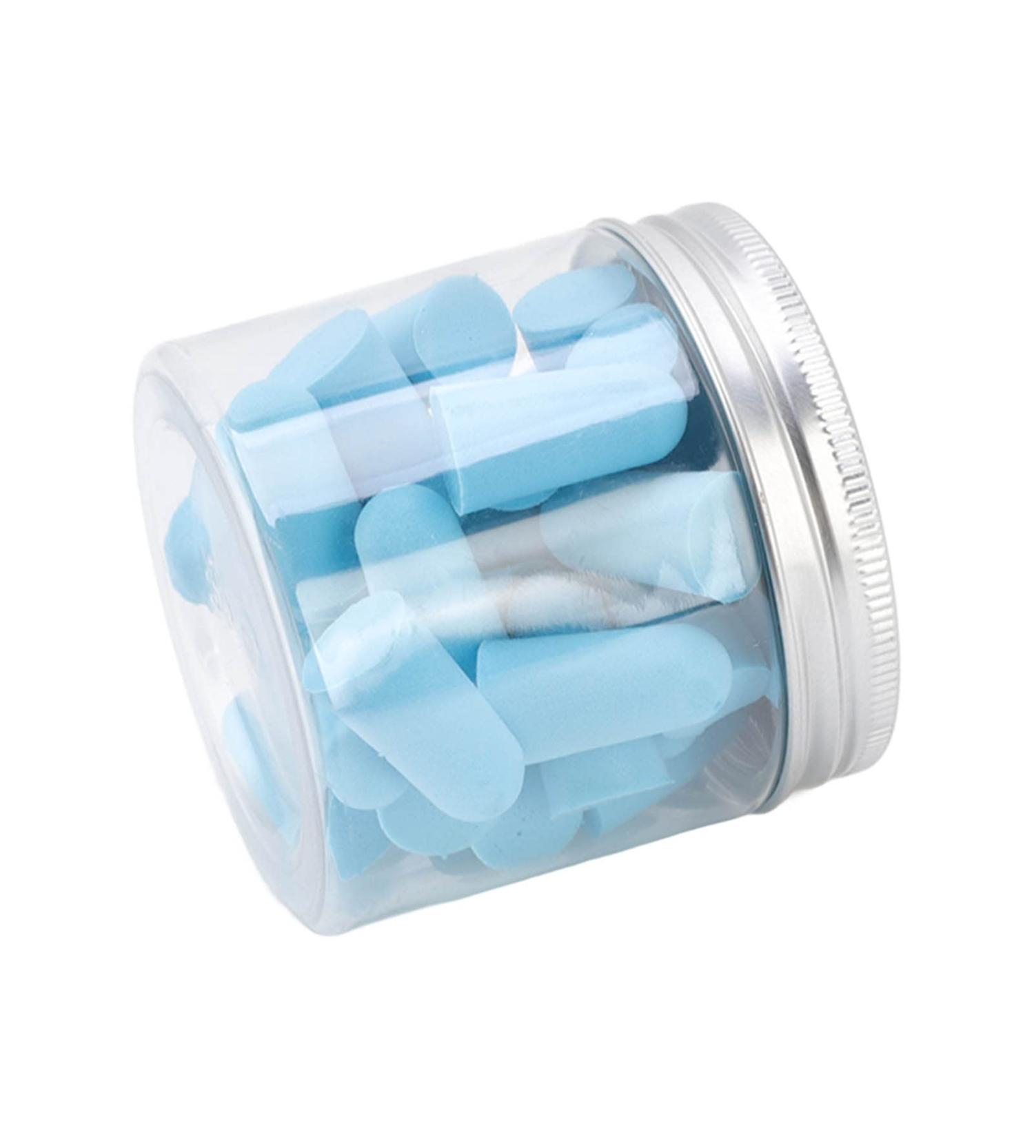 Ear Plugs for Sleeping Super Soft Sponge Portable Size Noise Canceling Concert Ear Plugs for Work Blue - Buy Online on GoSupps.com