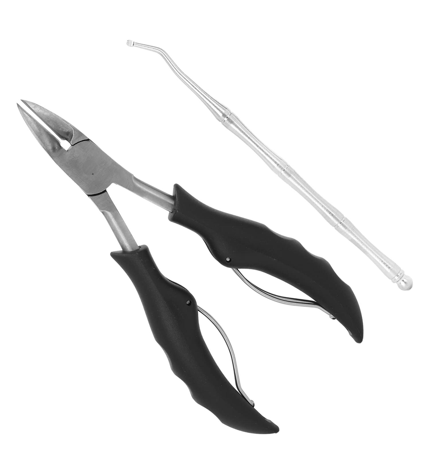 Toenail Nipper Toenail Clippers Professional with Toenail Lifter for Foot Nail Treatment for Thick Toenails - Buy Online on GoSupps.com