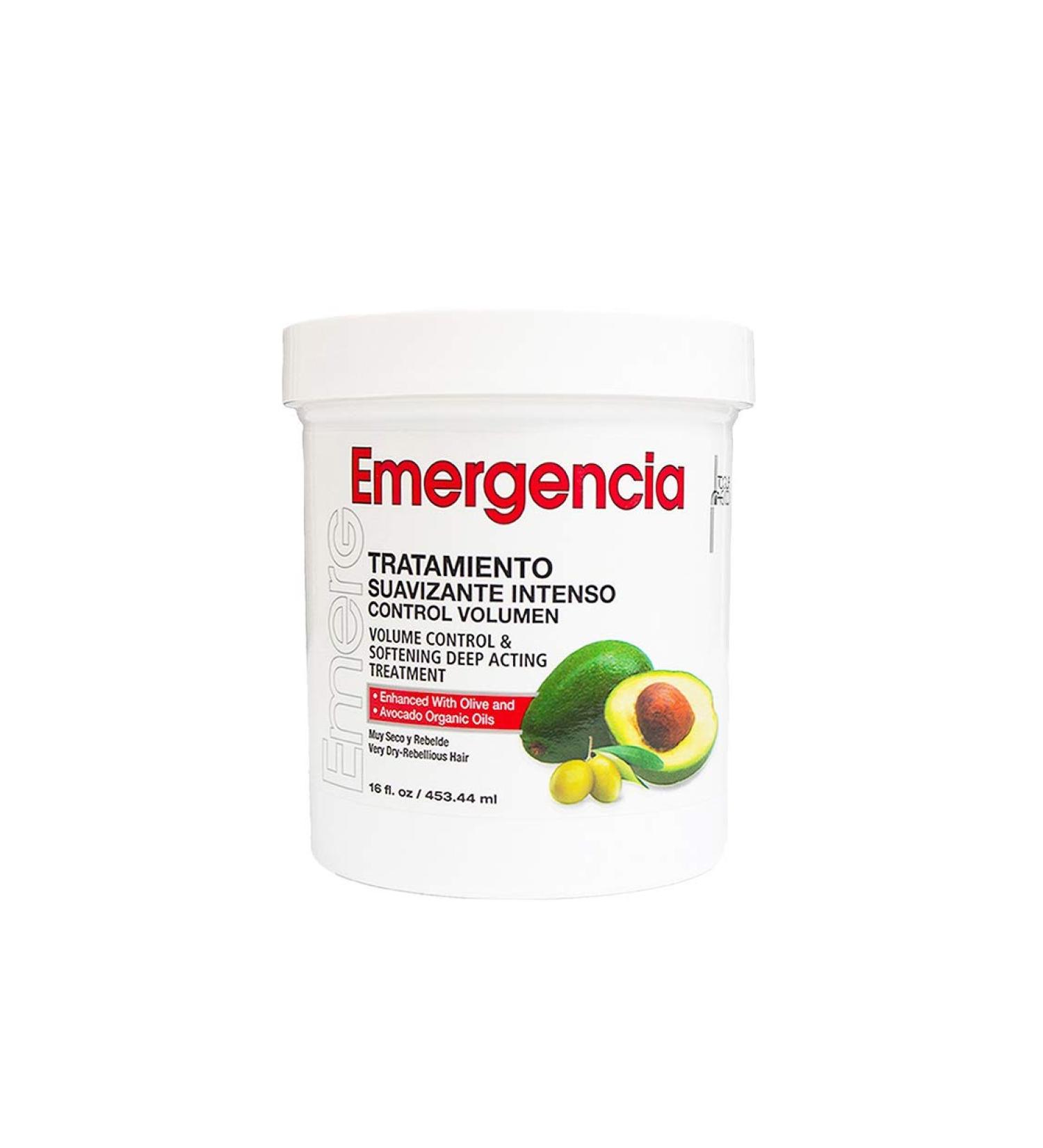 Emergencia Volume Control & Softening Treatment - Extra Smoothness & Shine with Organic Olive & Avocado Oils - 16 oz | International Shipping Available - Buy Online on GoSupps.com