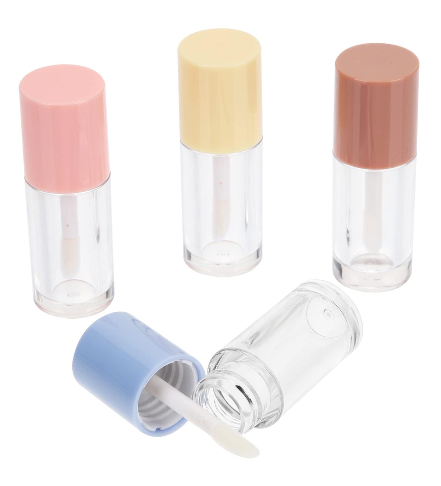 BESTYASH 4 Pi ces Tubes Vides Gloss Transparent Lot de Contenants pour chantillons Applicateur pour Diy et Voyage Pratiques et tanches Couleur Al atoire - Buy Online on GoSupps.com