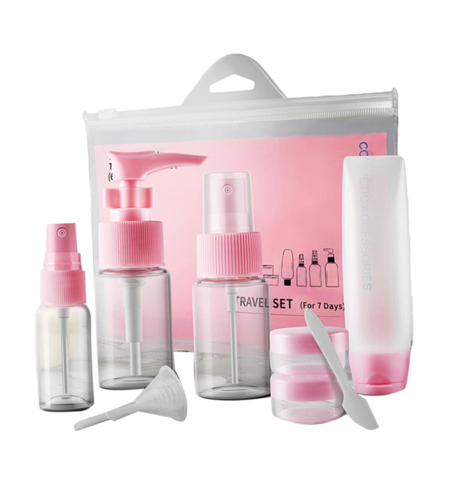 FRCOLOR 1 Portable Sprinkling Bottle Small Watering Can Spray Travel 9X2cm Pink - Buy Online on GoSupps.com