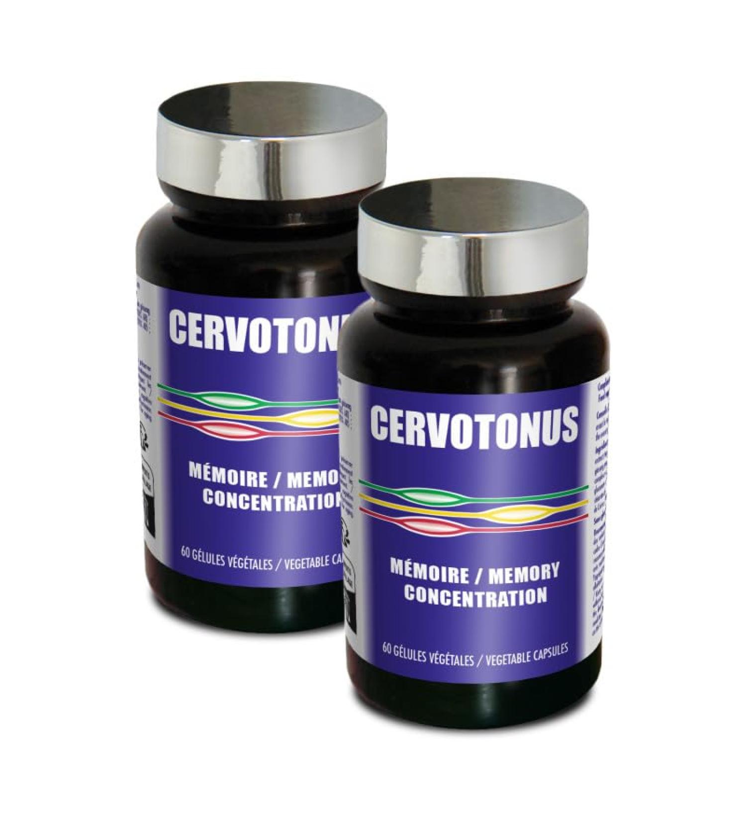 NUTRIEXPERT Cervotonus - Ginkgo Vitamin B Copper Zinc - Memory & Concentration - Support Cognitive Performance - Pack of 2 - Buy Online on GoSupps.com