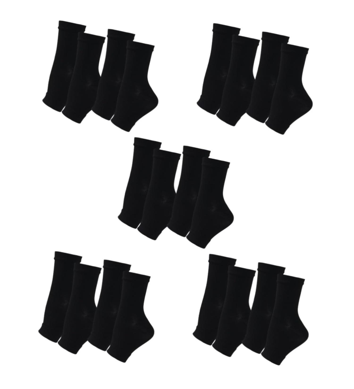 Healifty 10 Pairs Ankle Compression Socks - Plantar Night Support & Achilles Tendon Relief for Women & Men - Ideal for Volleyball & Foot Soothing - Buy Online on GoSupps.com