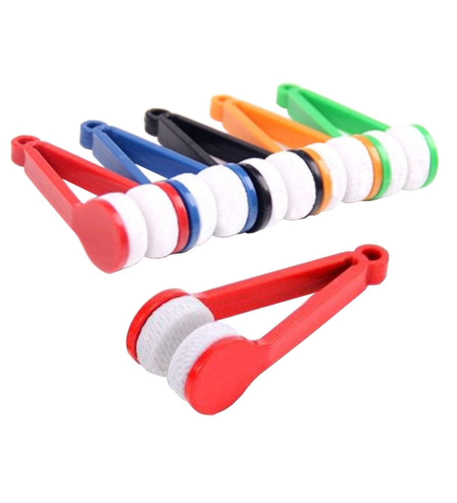 JIHUOO 6 Pieces Mini Microfiber Glasses Cleaner Brushes - Ultimate Sunglasses Cleaning Tool for Spotless Lenses - Buy Online on GoSupps.com
