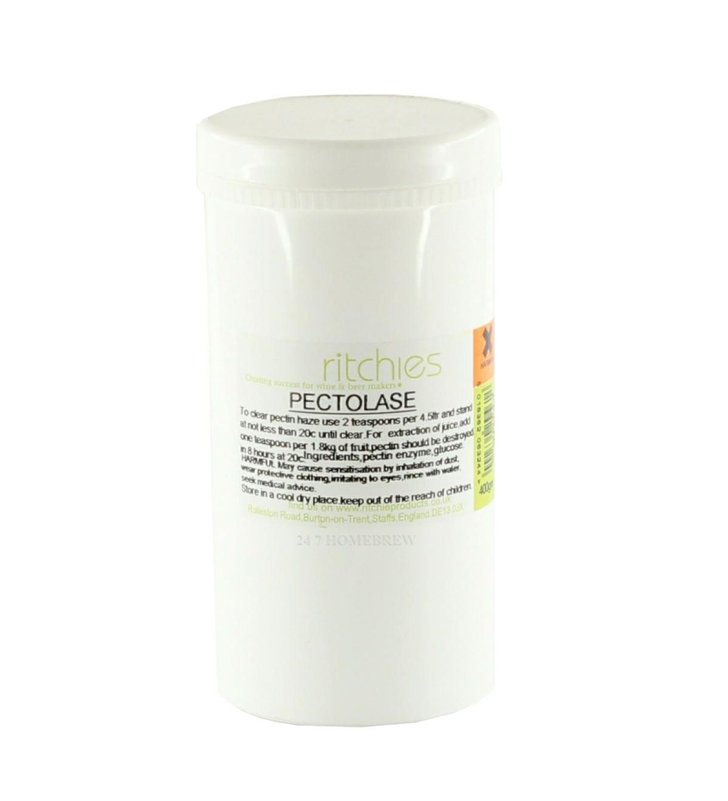 Ritchies Pectolase Powder 400g Pectin Destroying Enzyme