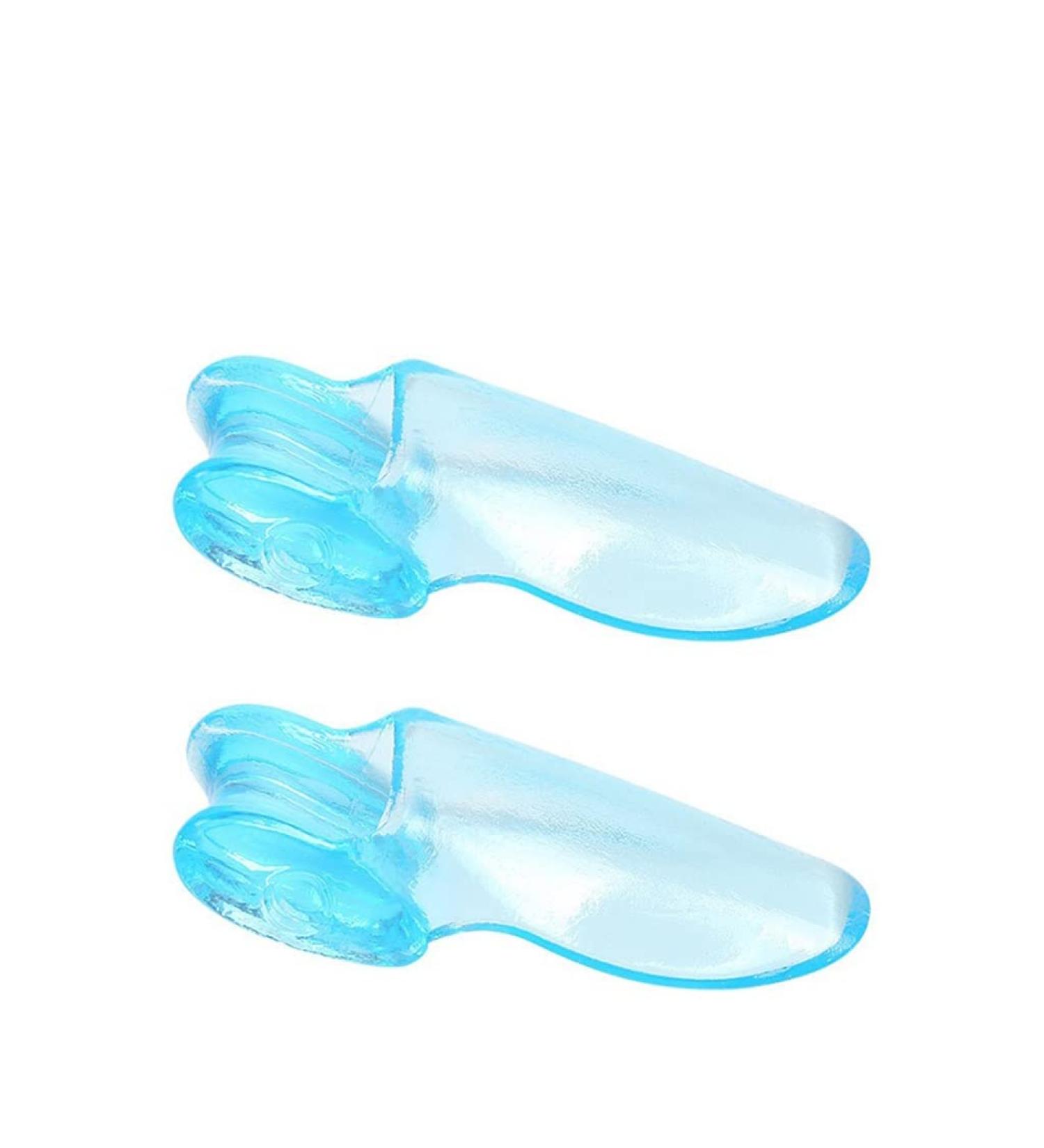DEAVER Gel Toe Bunion Separator Corrector - 2 Pairs Unisex Soft Protectors for Hallux Valgus Relief - Buy Online on GoSupps.com