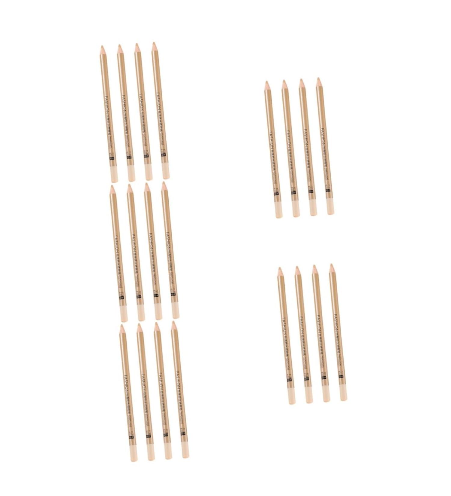 Healeved 20 Pcs Concealer Pen Concealer for Makeup Concealer for Freckle Women Makeup Supplies Wooden White - Buy Online on GoSupps.com