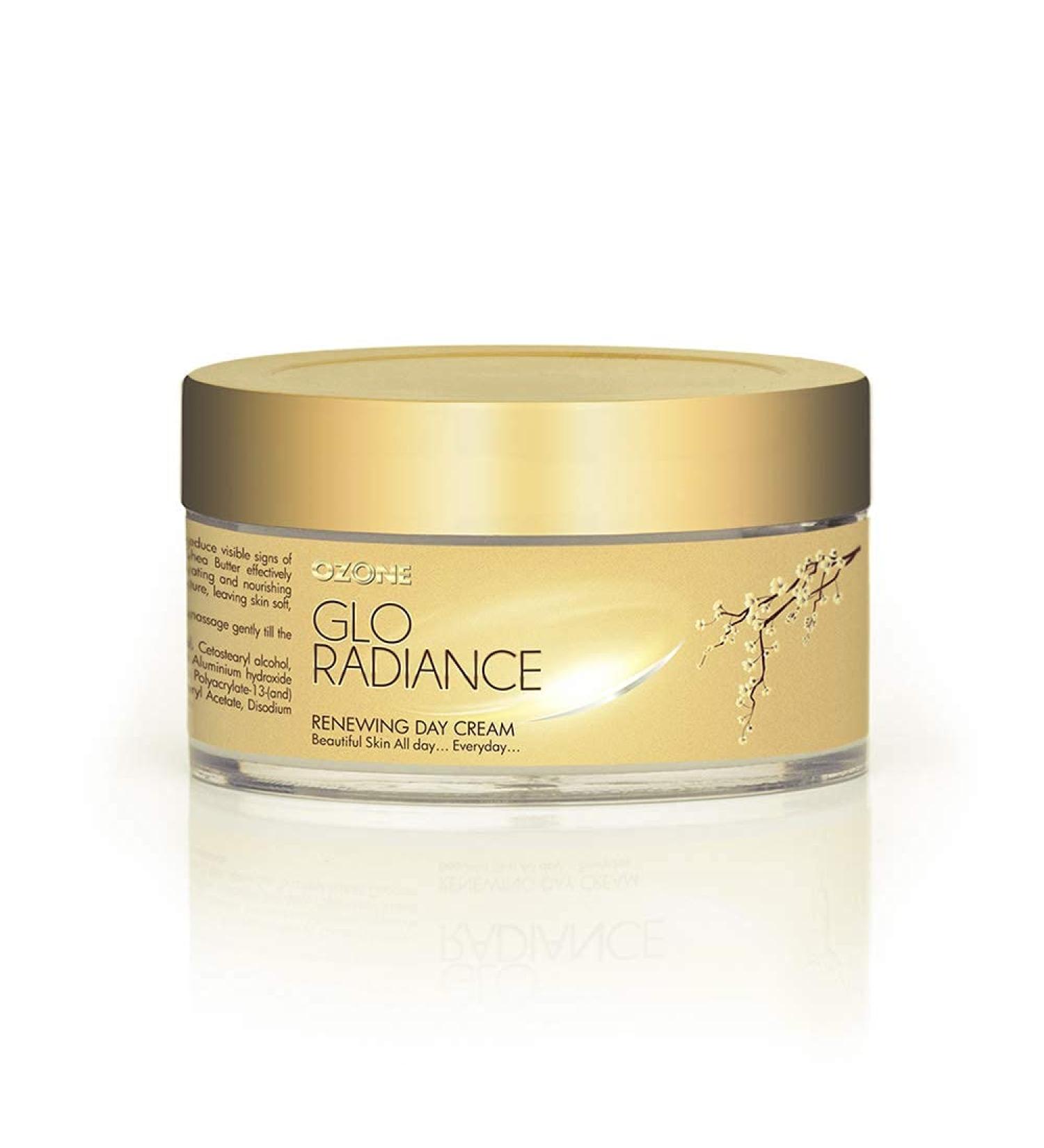 Glo Radiance Renewing Day Cream 50g | Hydrating & Nourishing Face Cream | Paraben & Sulfate Free for Dull Damaged Skin - Shop Internationally - Buy Online on GoSupps.com