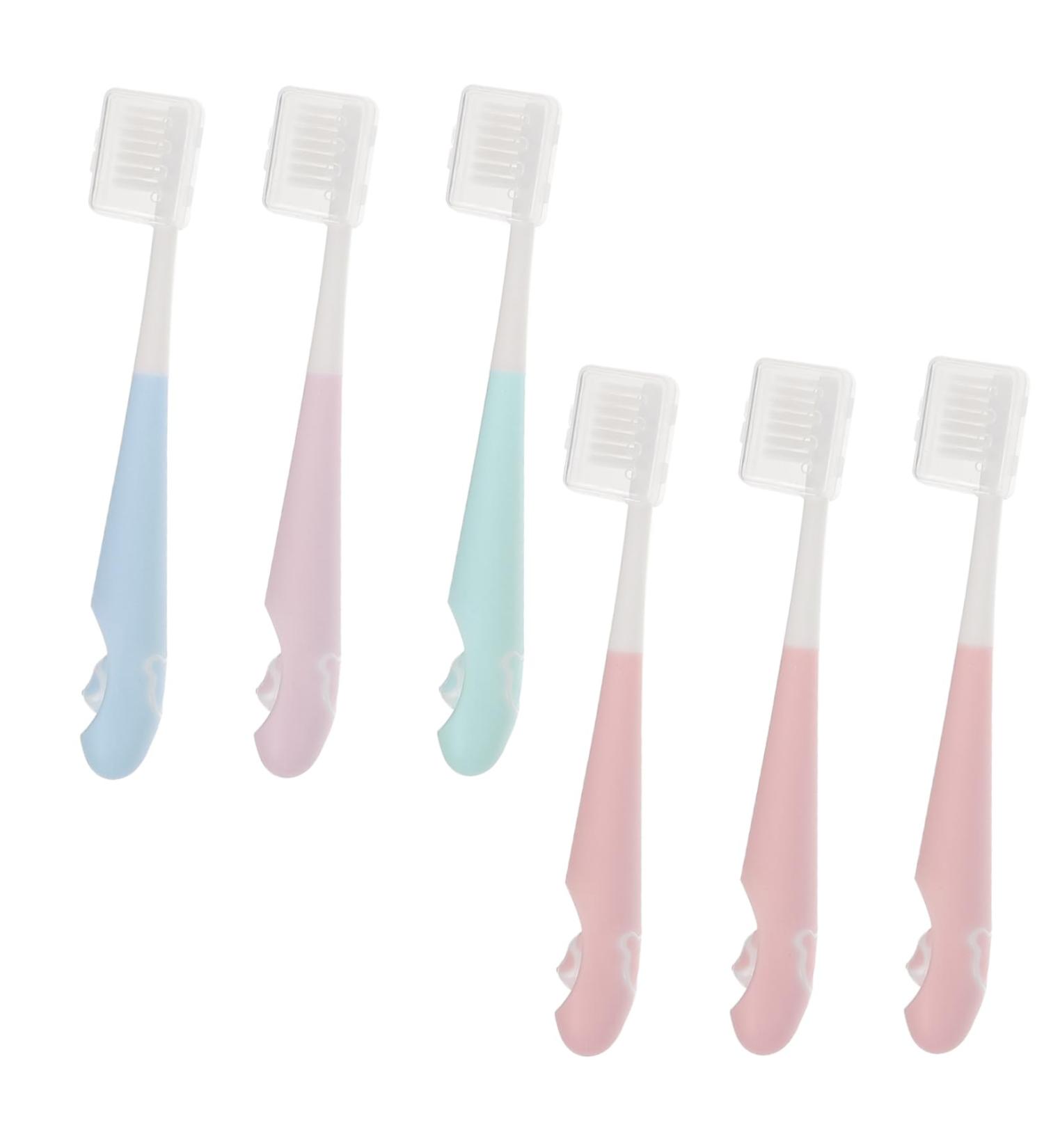 Buy Tovinanna Waterproof Children's Toothbrush - Soft Bristles & Fun Caricature Design for Effective Tooth Care | Perfect for Travel and Daily Use - Buy Online on GoSupps.com