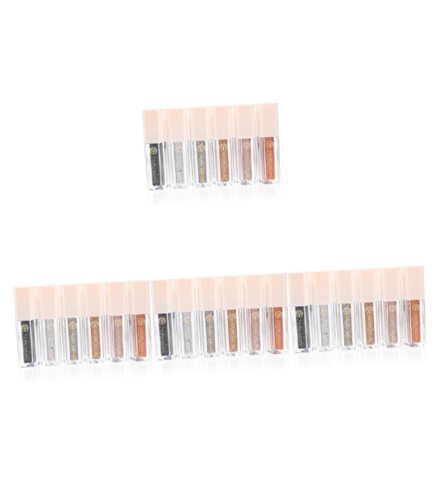 FOMIYES 24 Pcs Eye Shadow Set Eyeshadow Korean Eye Glitter Eye Glitter Makeup Highlight Miss Accessories 1 count (Pack of 1) As Shownx4pcs - Buy Online on GoSupps.com