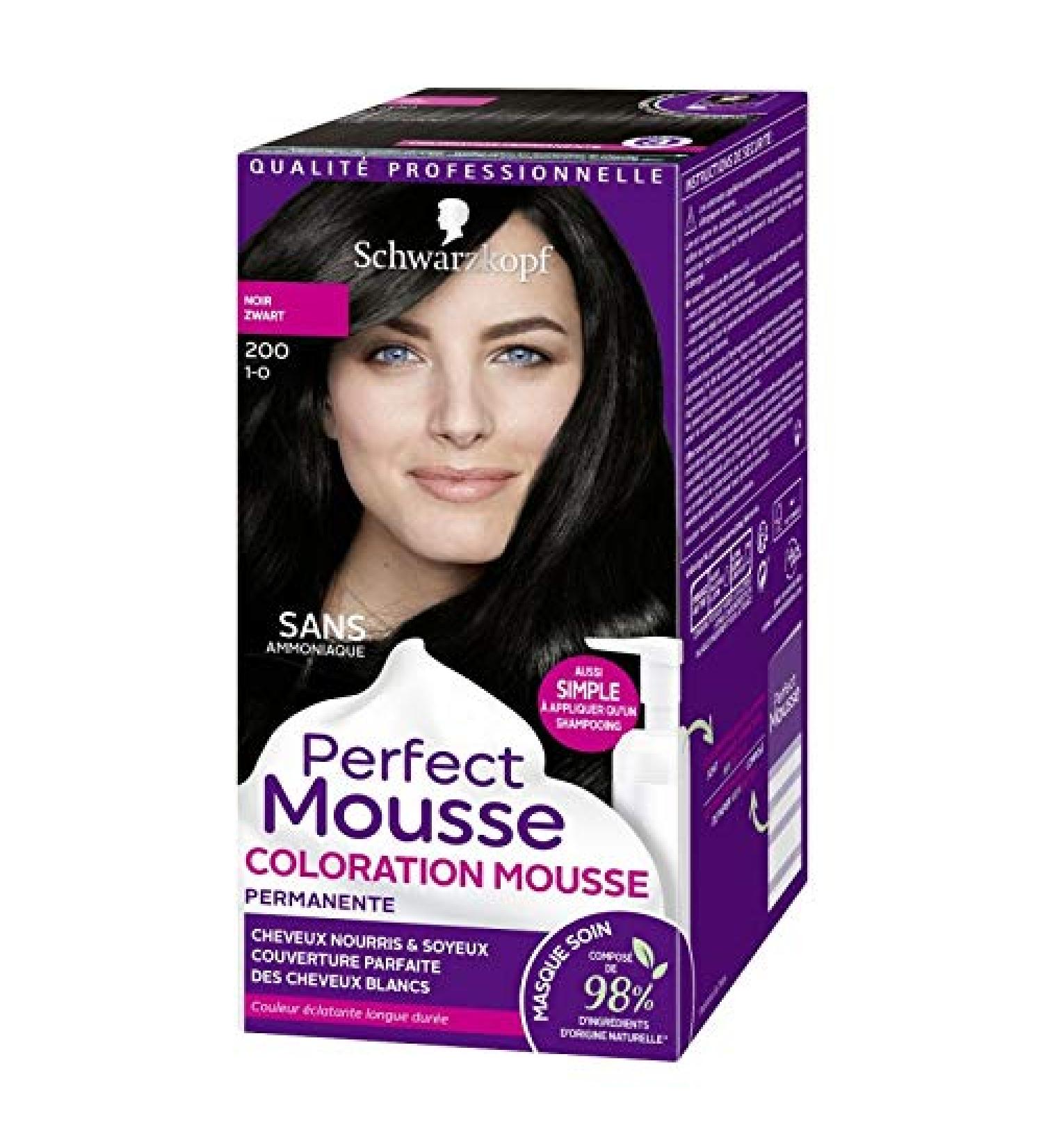 PERFECT MOUSSE - Perfect Mousse Coloring No. 200 Black - Pack of 3 - Buy Online on GoSupps.com